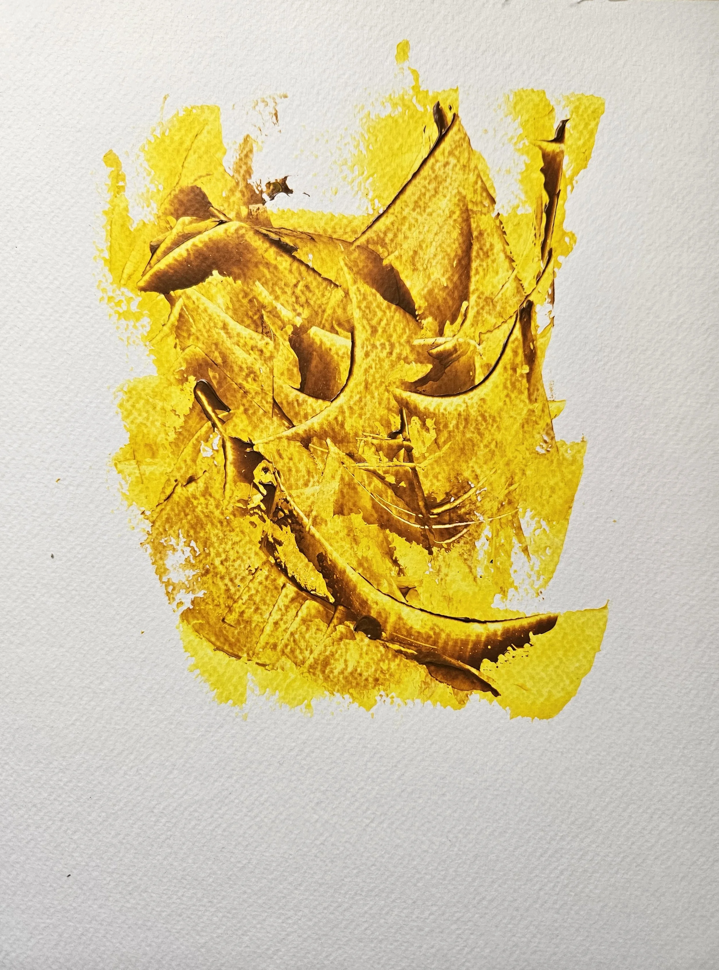 Trick or Treat - 12 x 9, acrylic on paper