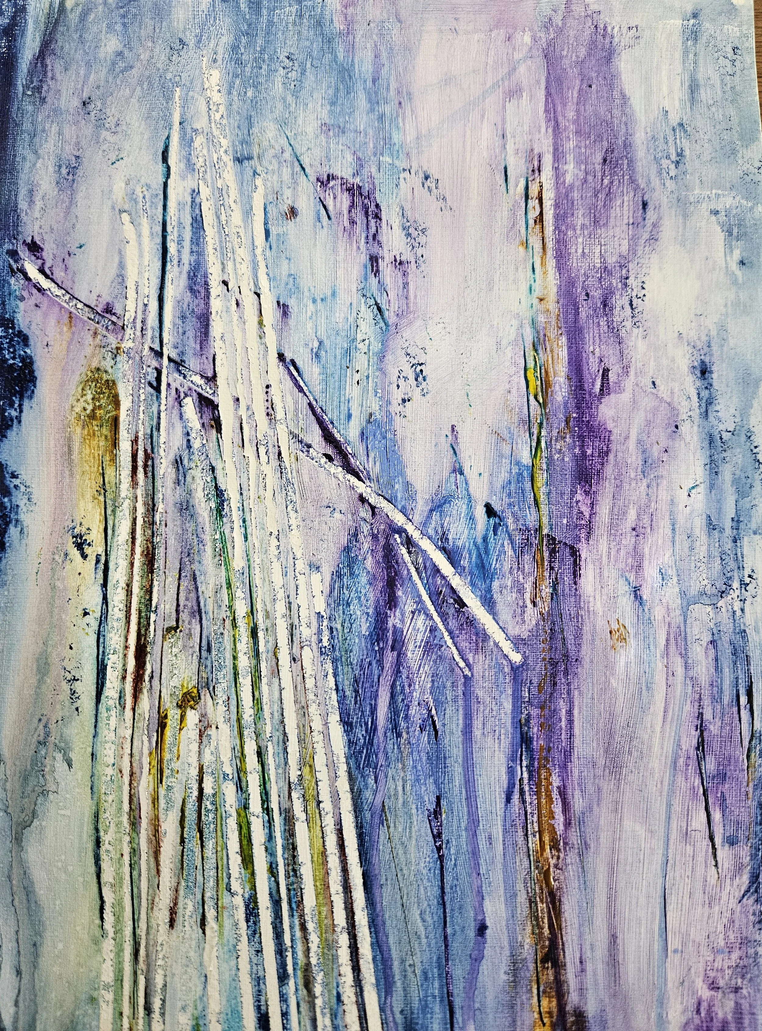 When the Forest Weeps - 12 x 9, on paper