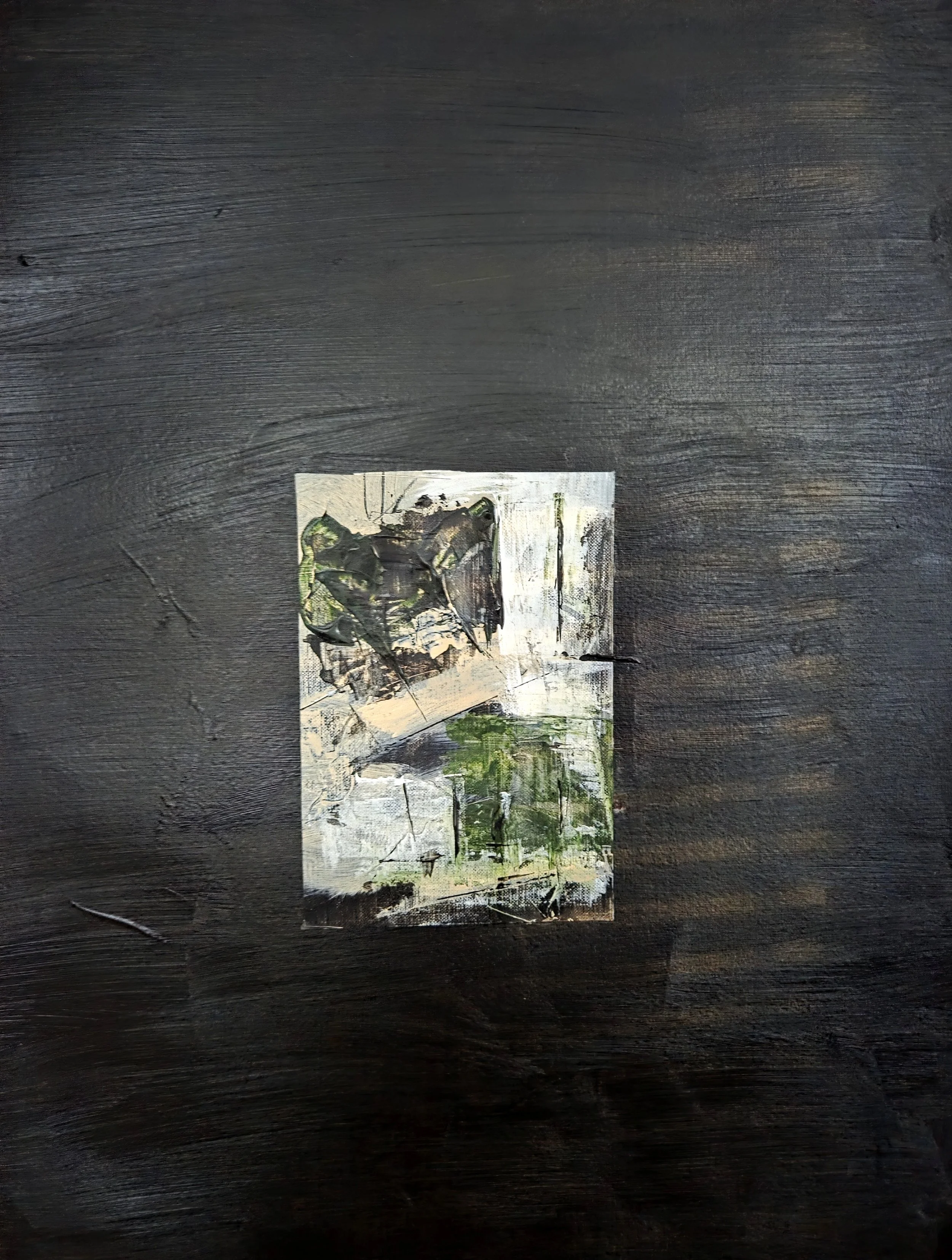 When Trust Becomes Tragedy, 22 x 15, Mixed Media (acrylic, paper) on paper, 2026