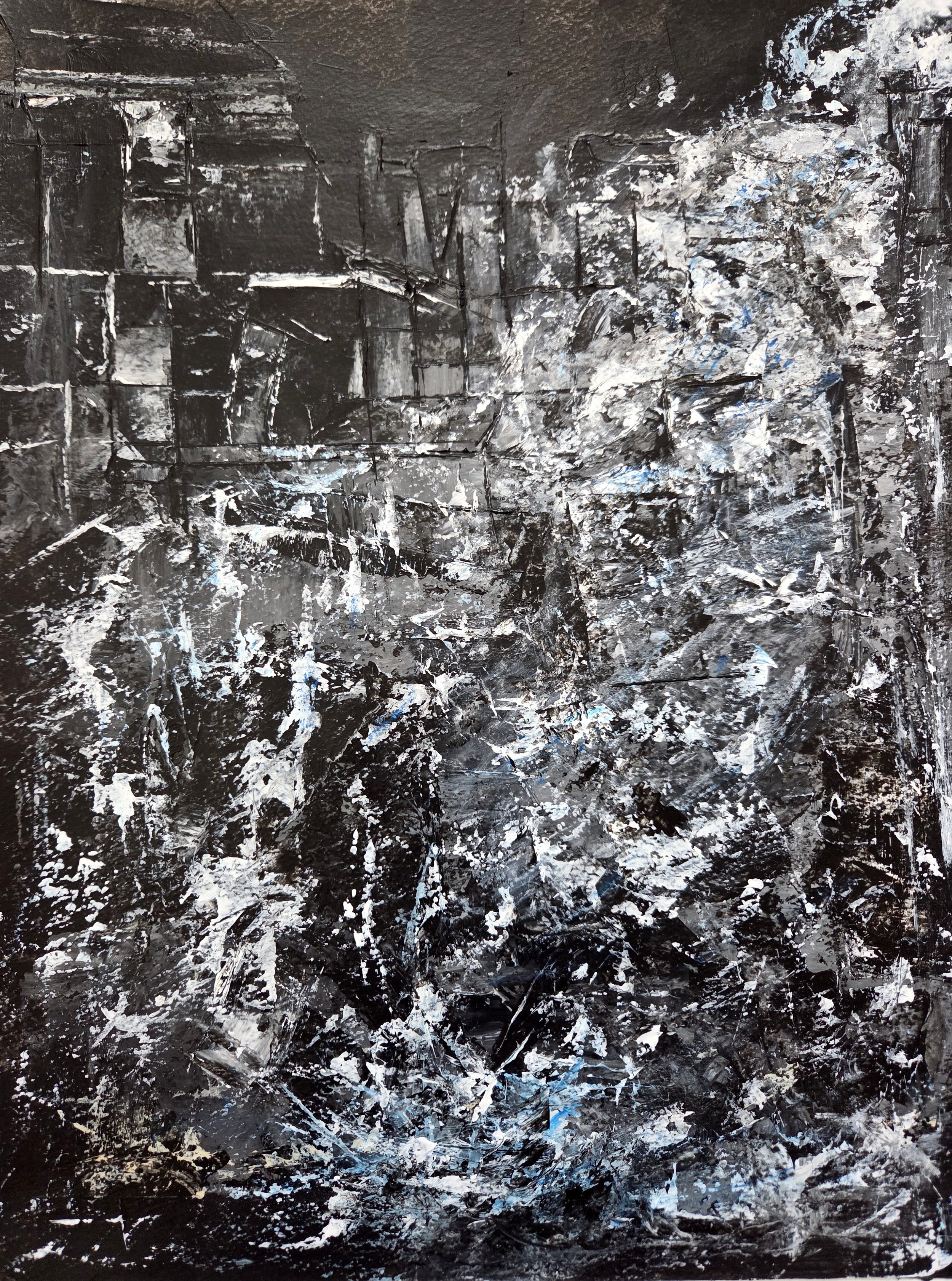 The Origin of Hope - 17 x 13, on watercolor paper