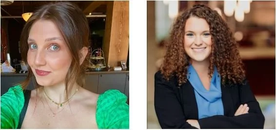 Shelby Rome and Jacqueline Varney- Panhellenic Scholarship Recipients