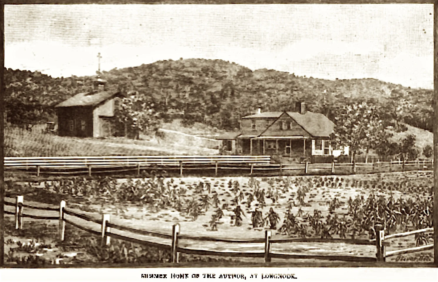Home of the Author, at Longnook . Truro – Cape Cod or Land Marks and Sea Marks by Shebnah Rich, 1883