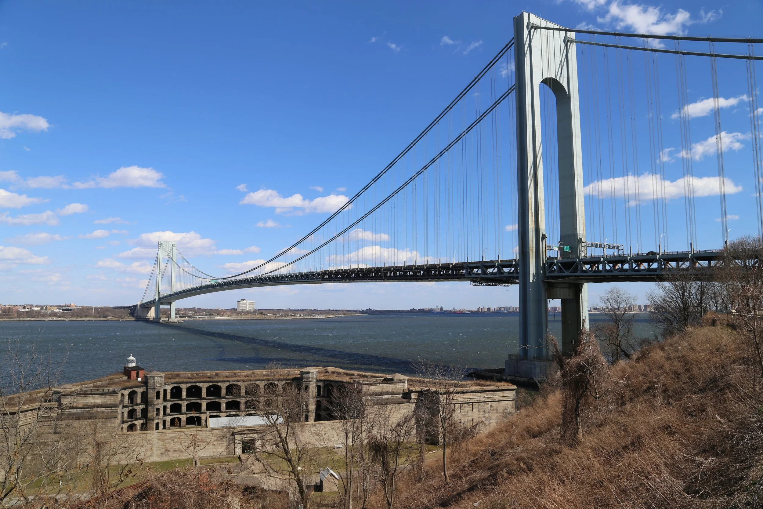 Fort Wadsworth and Verrazzano Bridge, Staten Island NY 2021