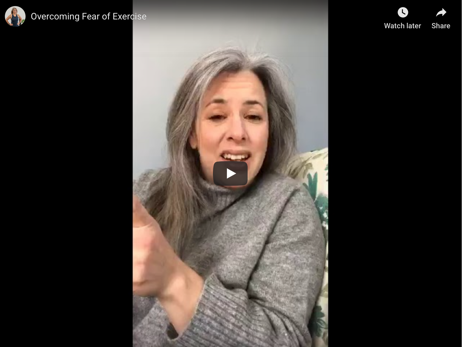 Overcoming the Fear of Exercise