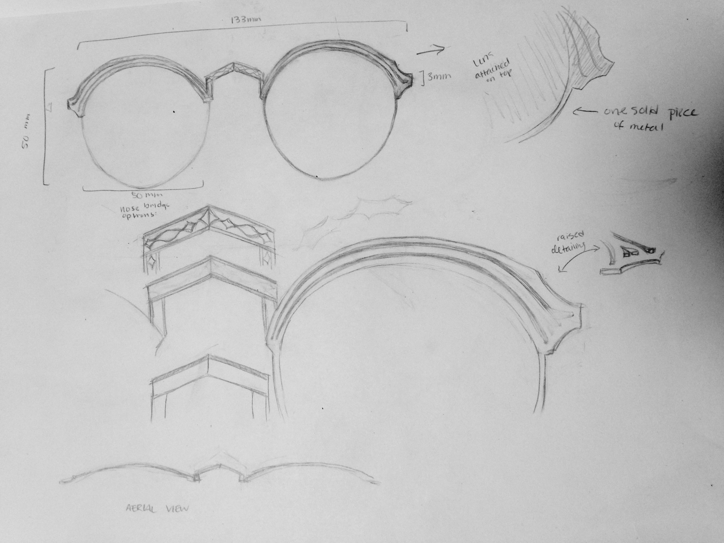 Less is more - A lot of the decorative details were pared down over the development process.