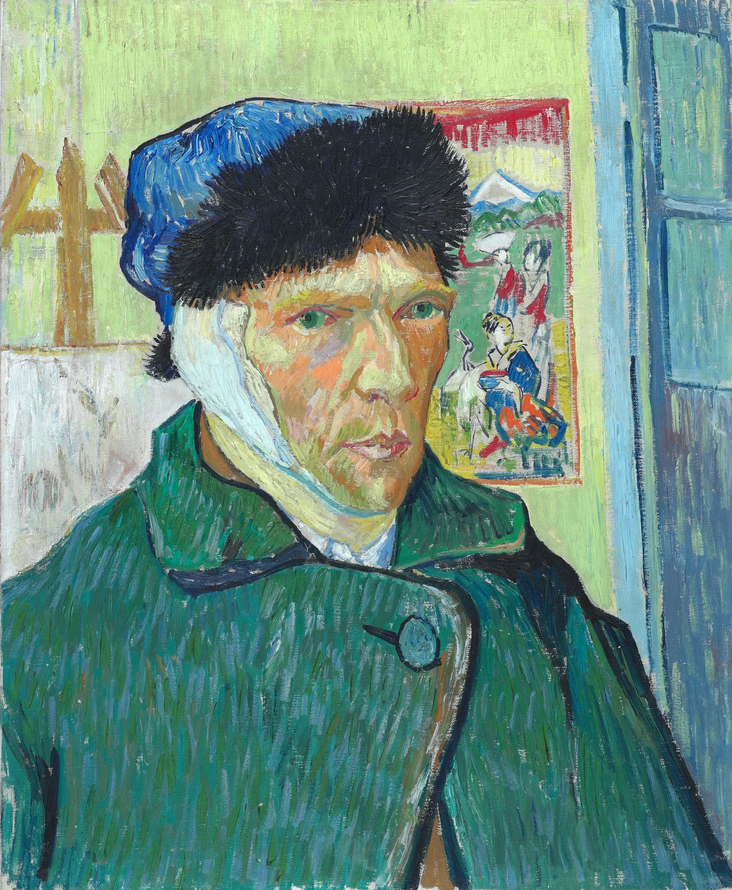 Vincent Van Gogh, 'Self-portrait with Bandaged Ear,' 1889