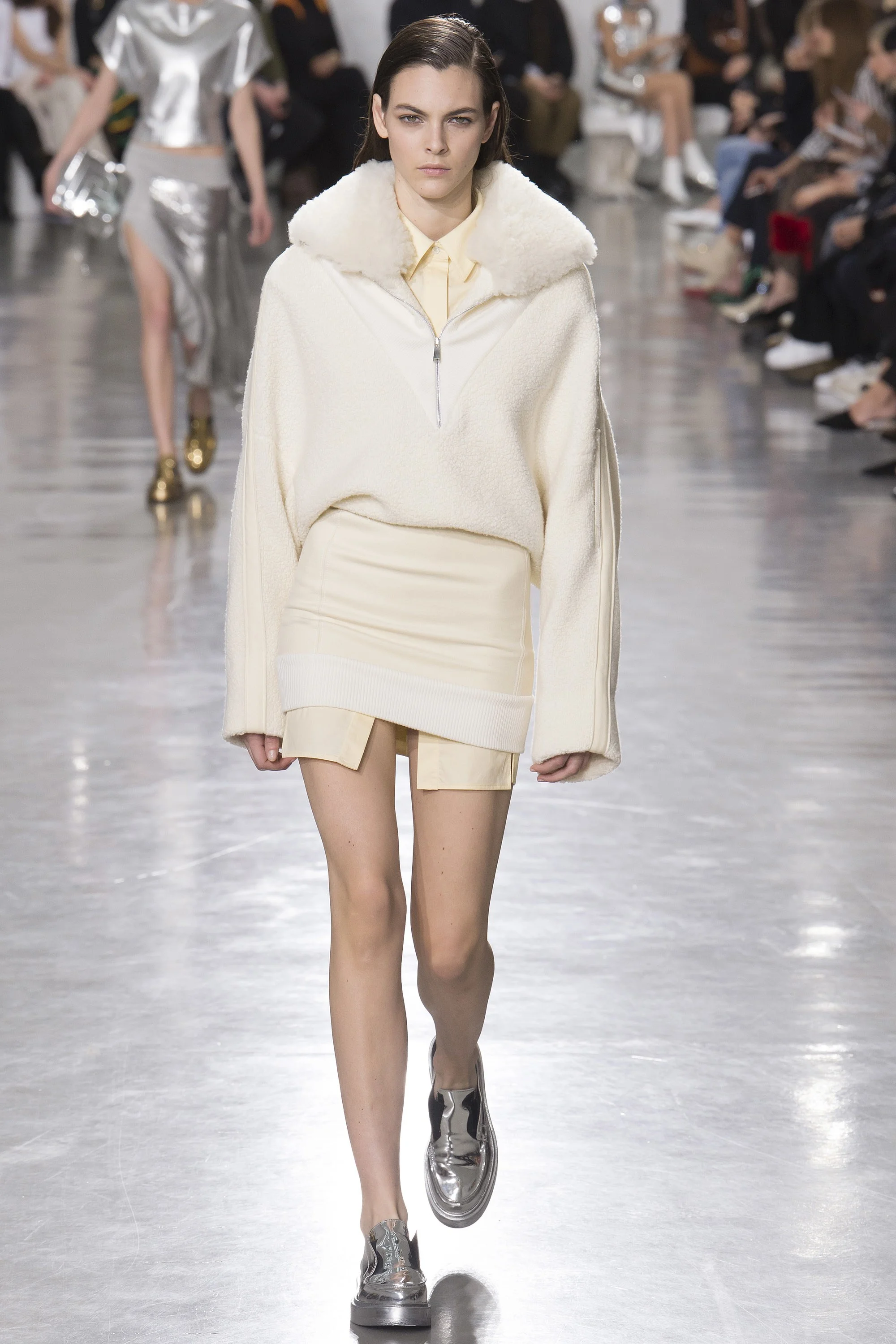 The perfect blend of cozy, dressy, casual, and unusual - with a side of marshmallow. Paco Rabanne, Courtesy of Vogue.