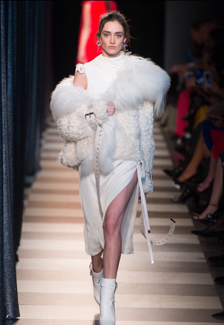 A lot of designers try to make punk happen - few succeed in such a chic way. Monse. Courtesy of Vogue.