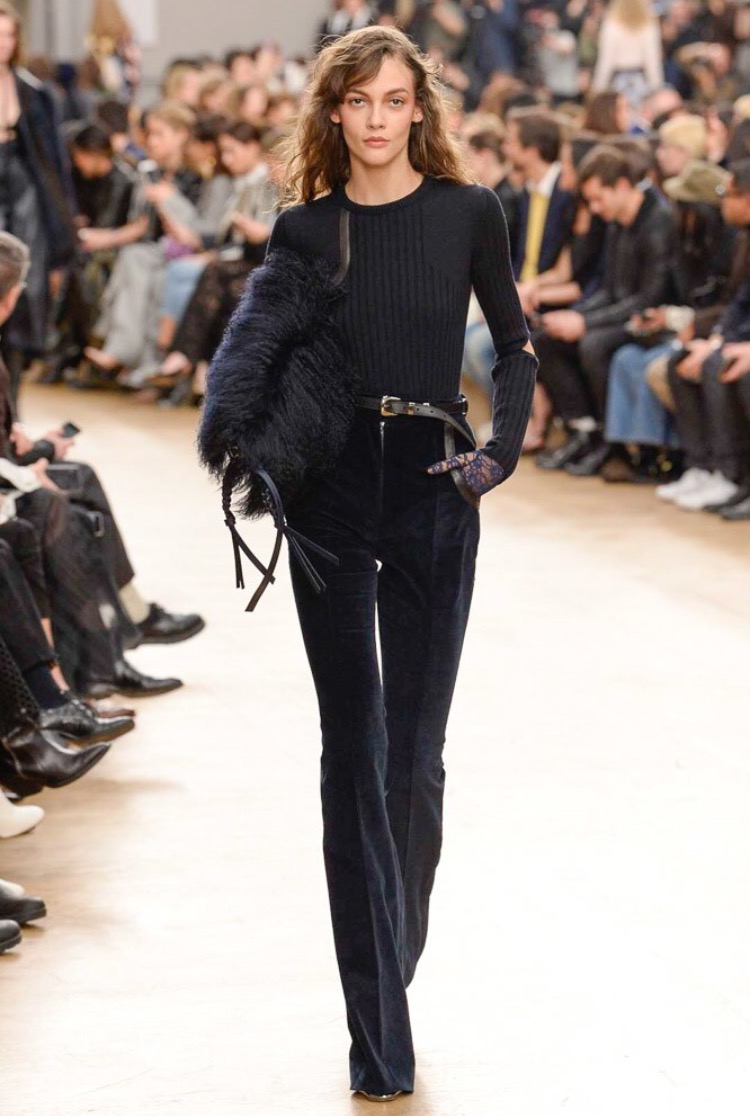 Sophisticated details that give pseudo-equestrian vibes. Nina Ricci, Courtesy of Vogue.