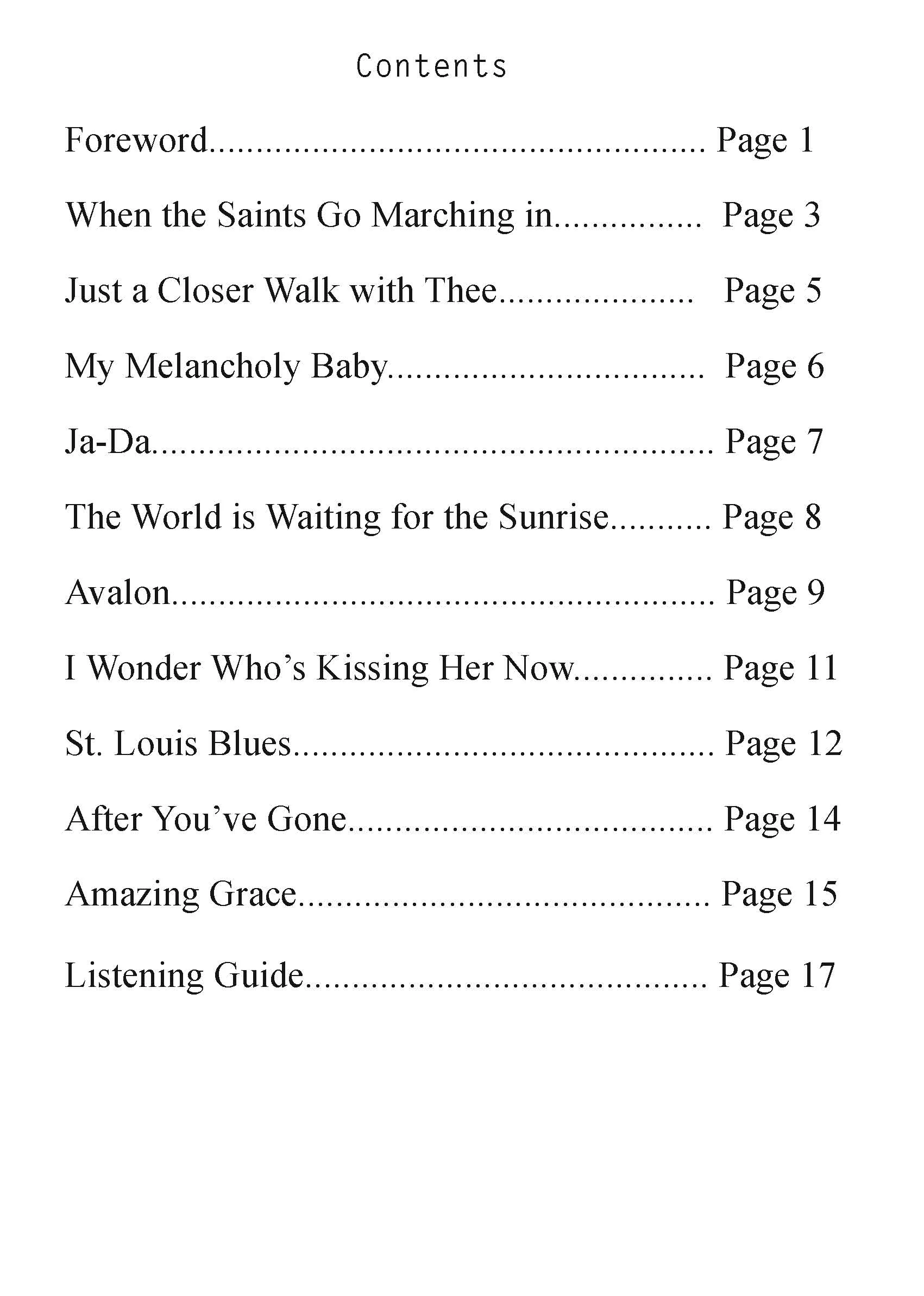 JBA EBook Volume 1 Contents page.jpg