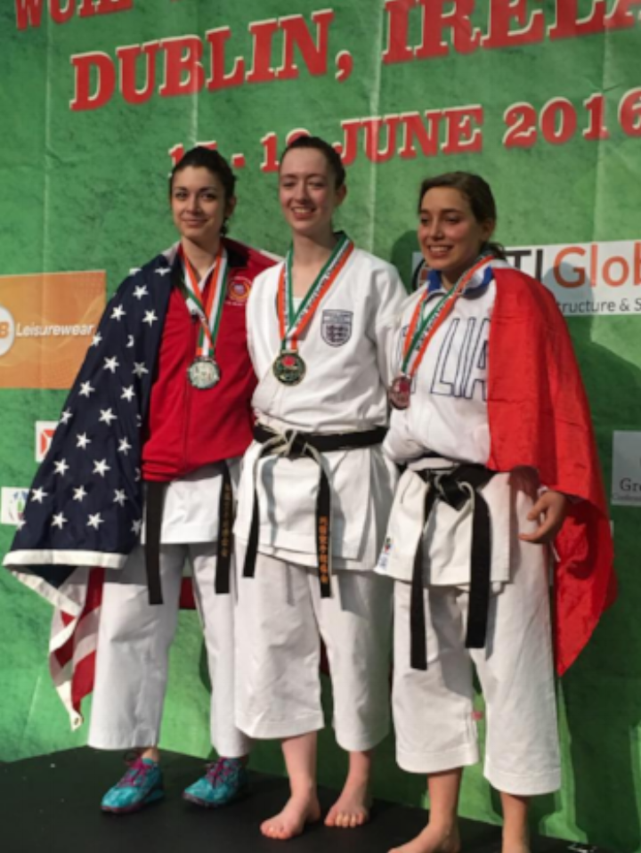 Charlotte, 2nd Dan, World Champion, 2016