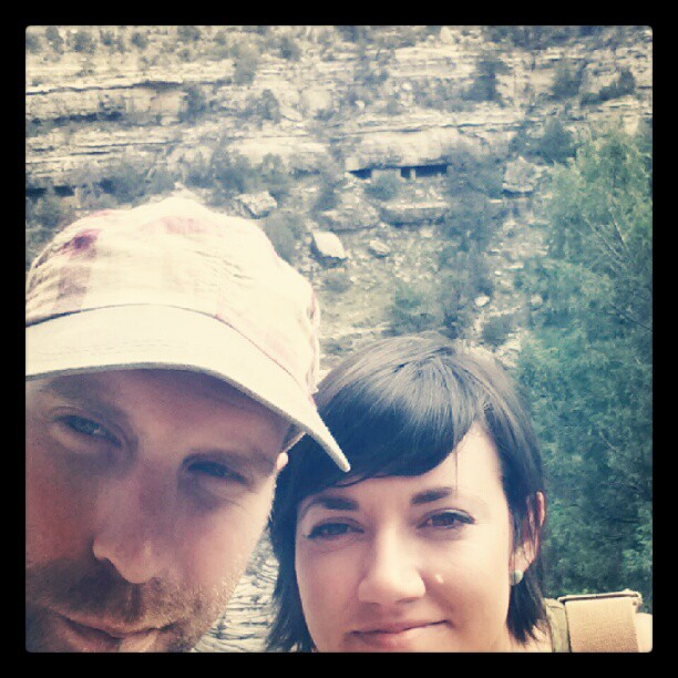 Walnut canyon cliff dwellings