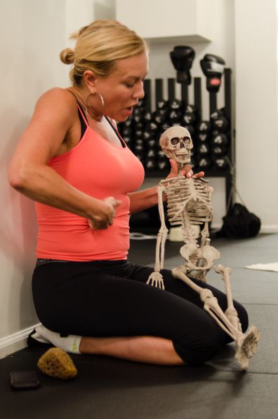 Dr. Belisa Vranich at work.