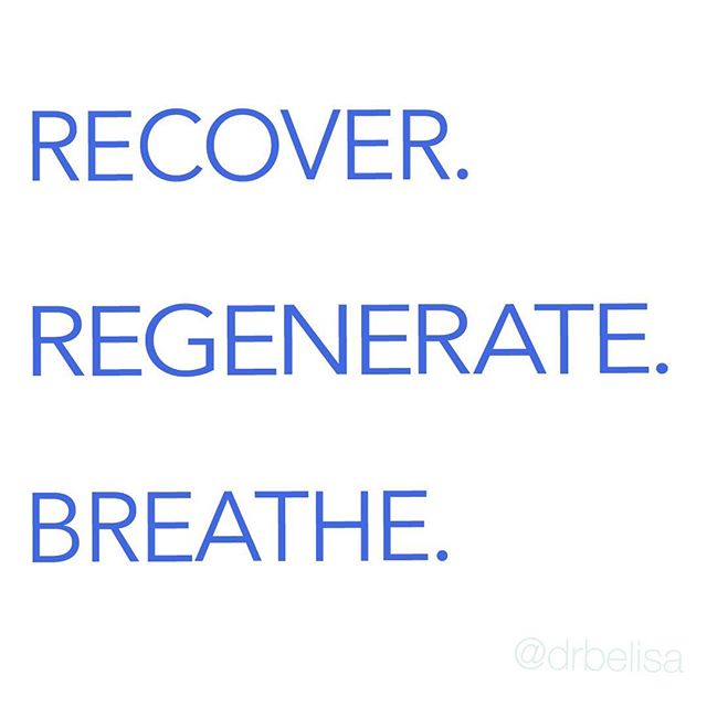 Finally we are paying some attention into &ldquo;real&rdquo; recovery &mdash; not just &ldquo;not working out&rdquo; on your down day. What do you do to recover or regen?
________
#DrBelisa #BreatheWithBelisa #TheBreathingClass #BreathingForWarriors 