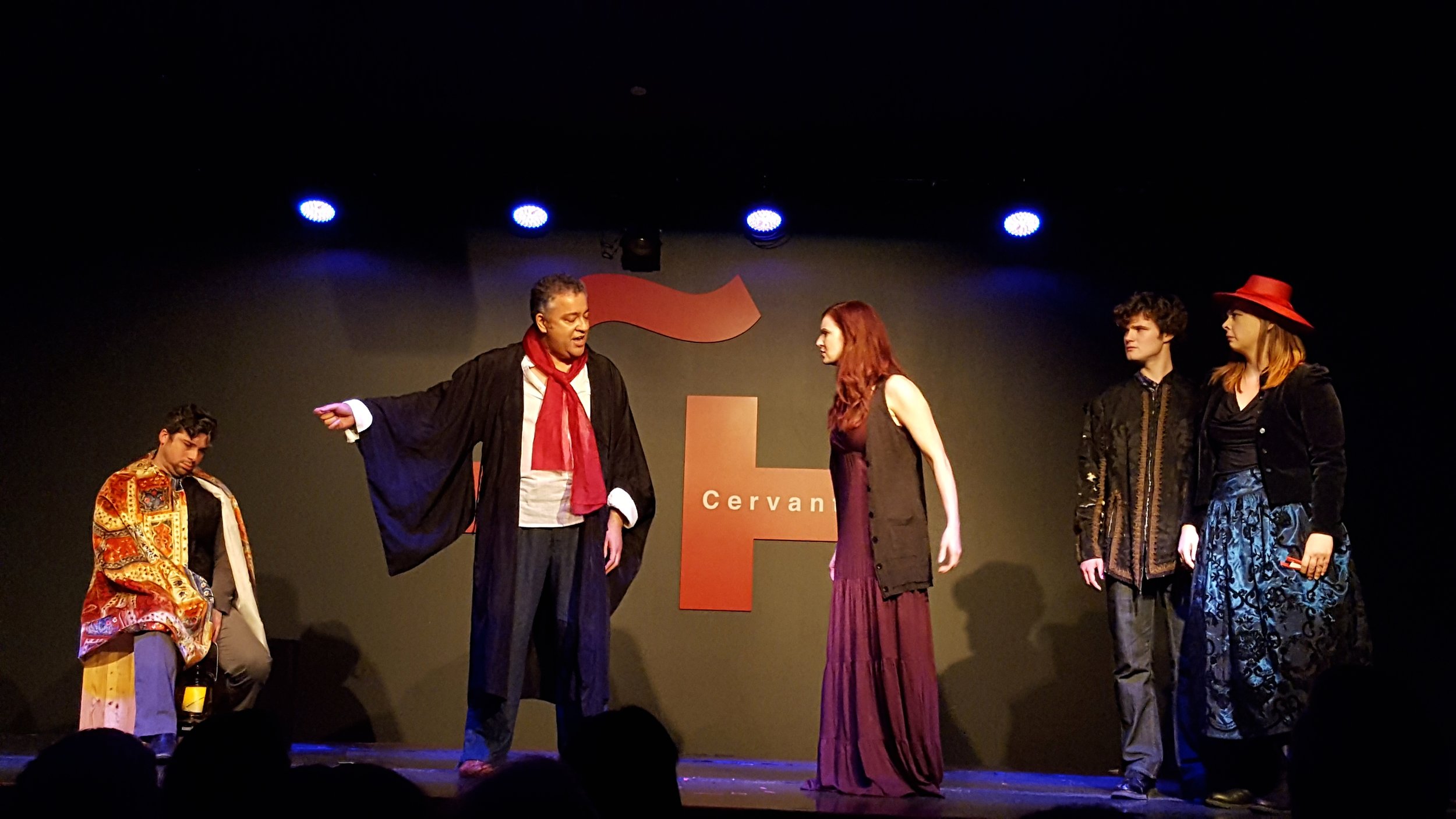 Six Author in Search of a Character Photo Gallery Six Author in Search of a Character was performed on May 26, 2017, at the Instituto Cervantes .