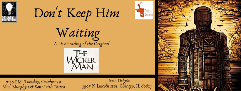 Don't Keep Him Waiting: A Live Reading of the Original Wicker Man