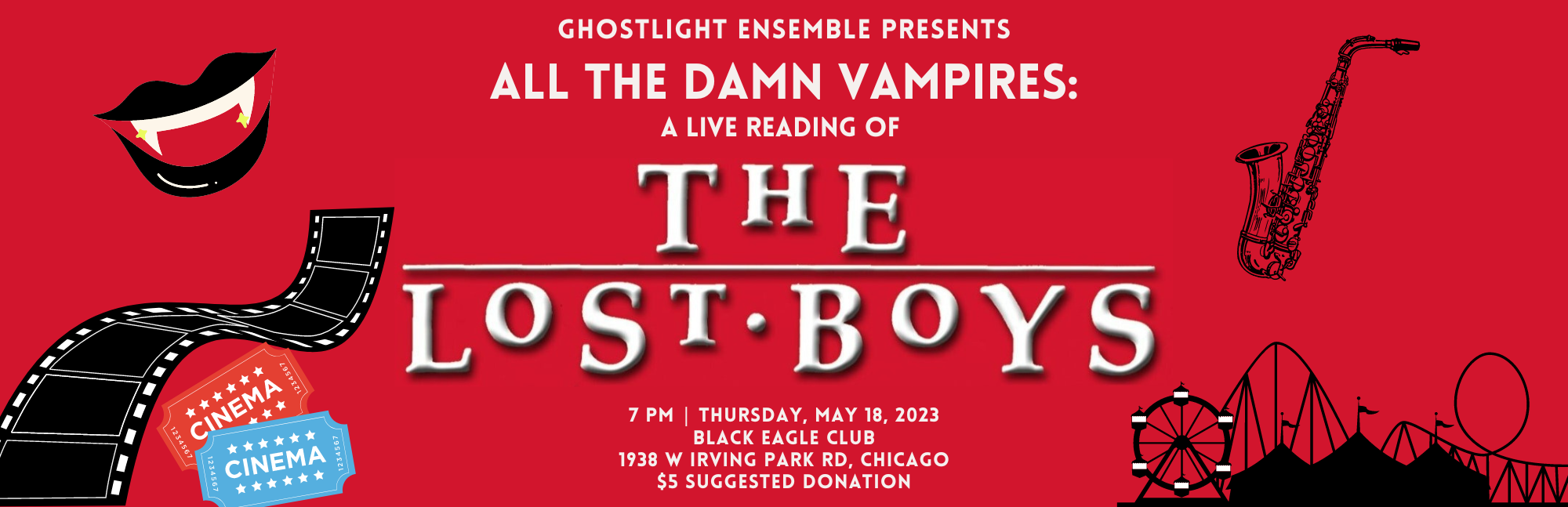 All The Damn Vampires: A Live Reading of The Lost Boys