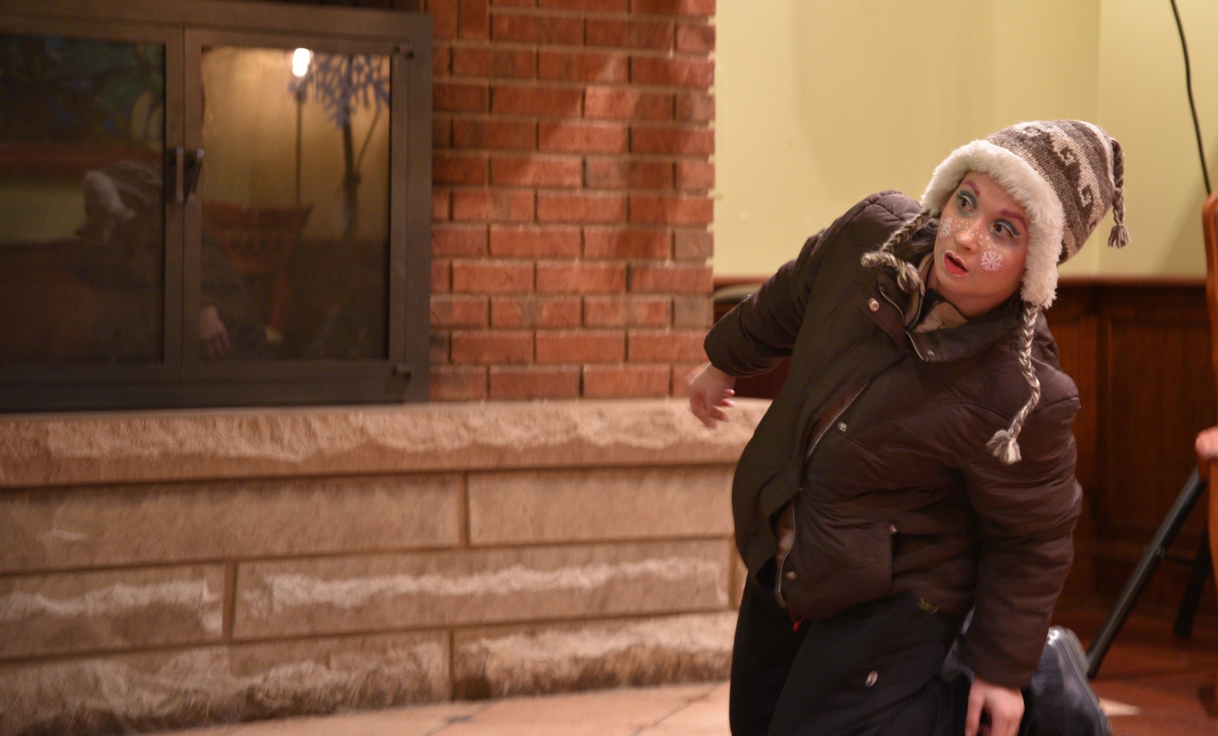  Julia deGruchy performs at the 2022 Holiday Cabernet. 