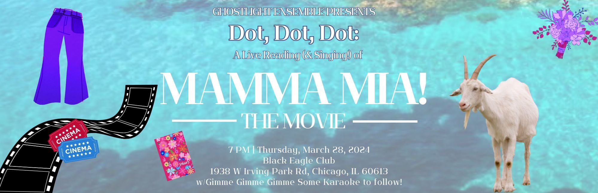 Dot, Dot, Dot: A Live Reading (&amp; Singing) of Mamma Mia: The Movie!