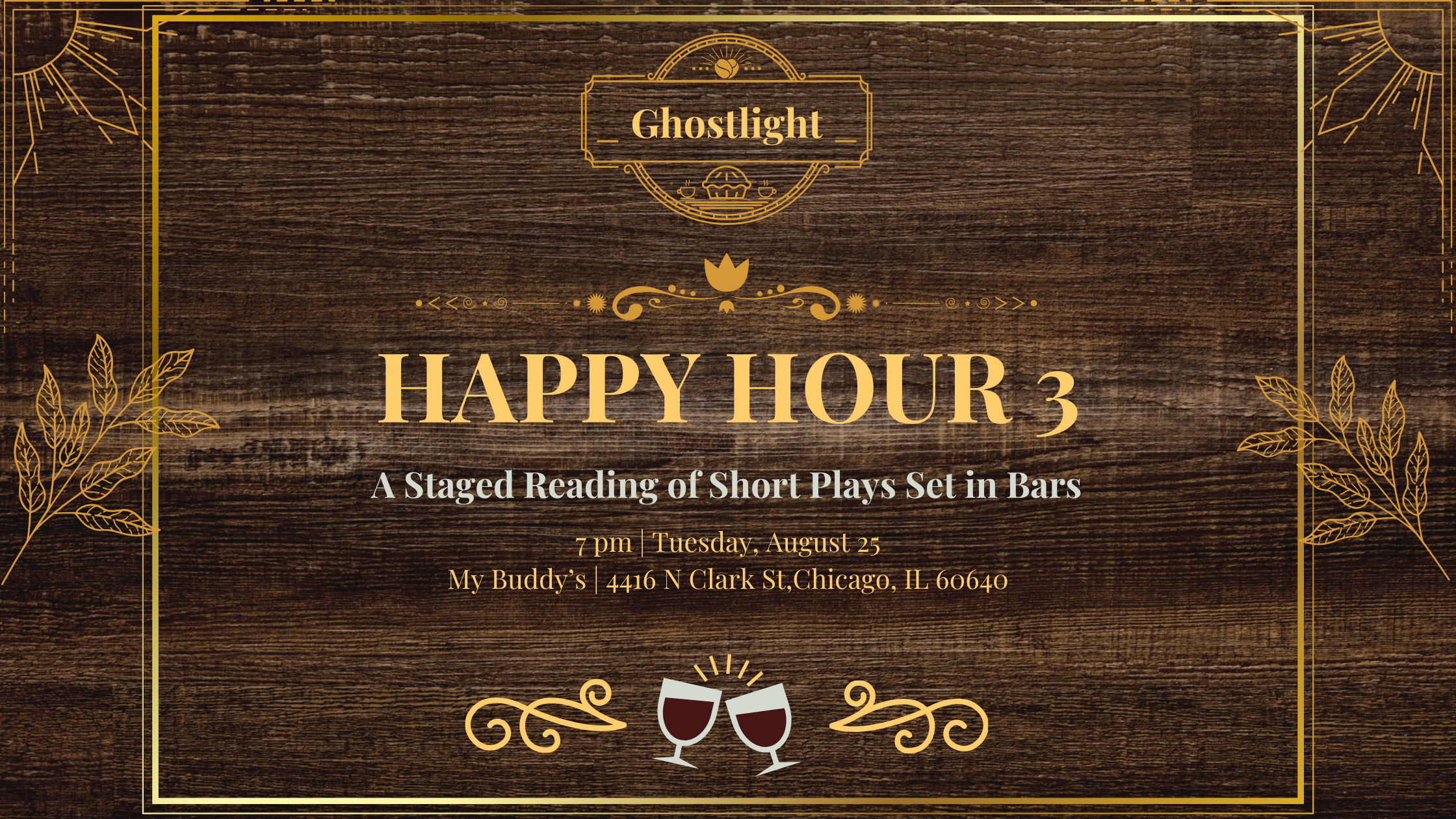  Coming in August: Happy Hour 3 