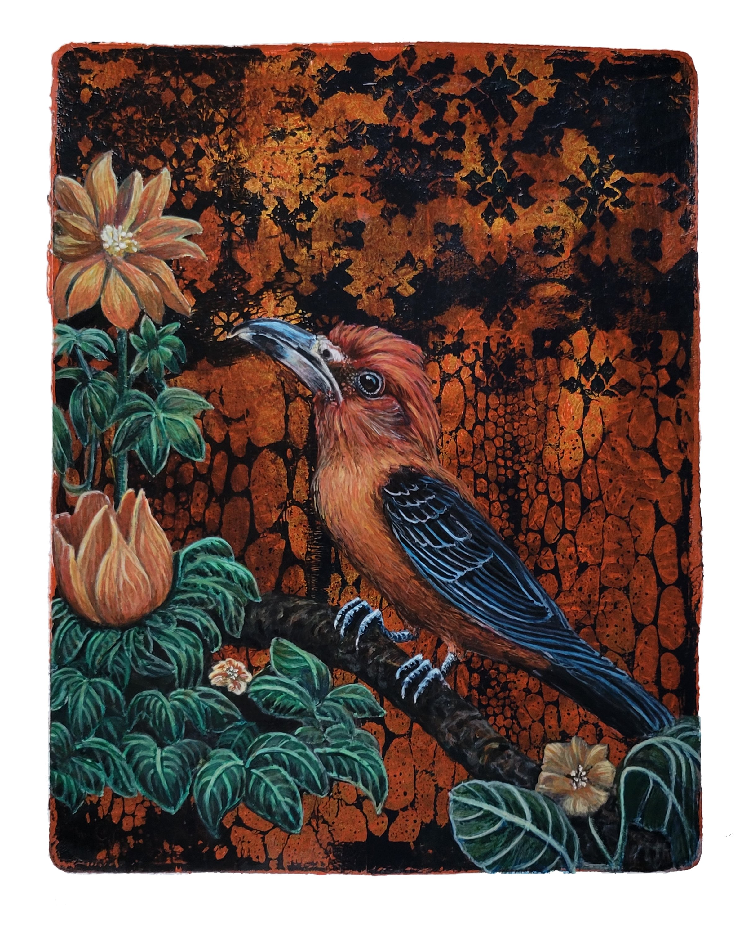 Shotola-Hardt Remembering Mom_s Red Bird Print.jpg