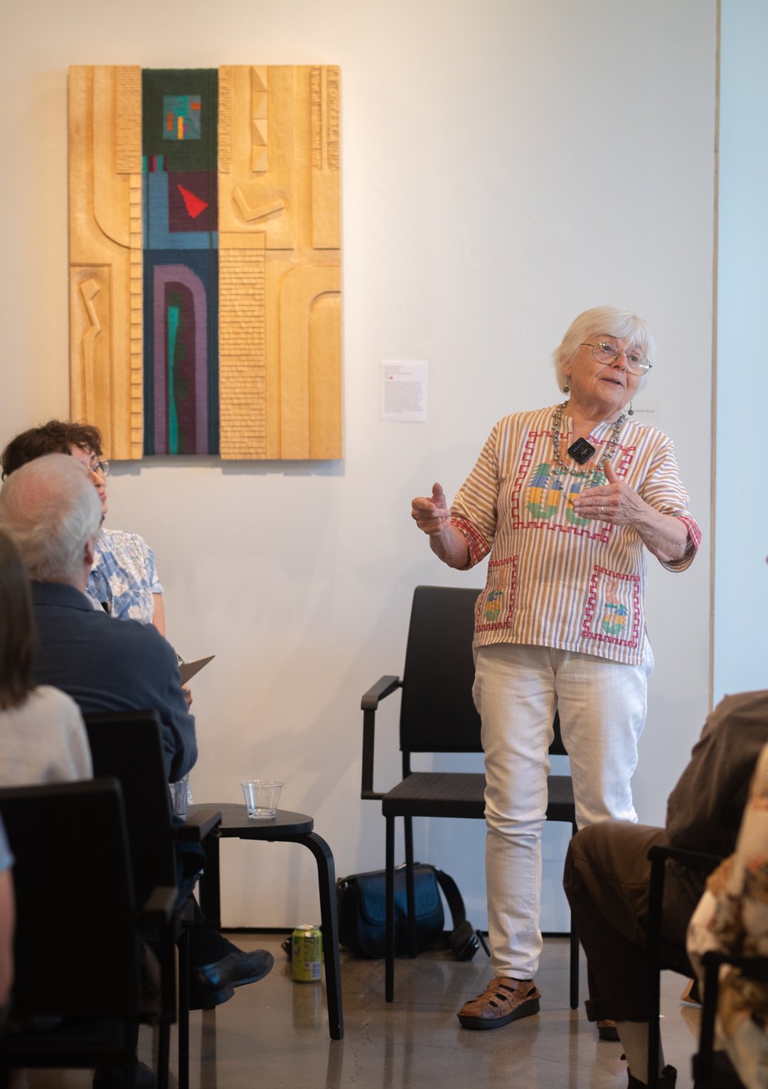 Monica Setziol-Phillips regales a SRO crowd