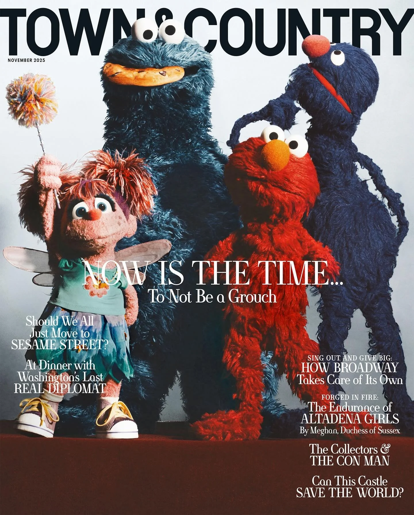 There is truly no bigger celebrity in my house than Elmo at the moment so I am so excited to share T&amp;C&rsquo;s 2025 Philanthropy Issue featuring the stars of Sesame Street on the cover!!✨