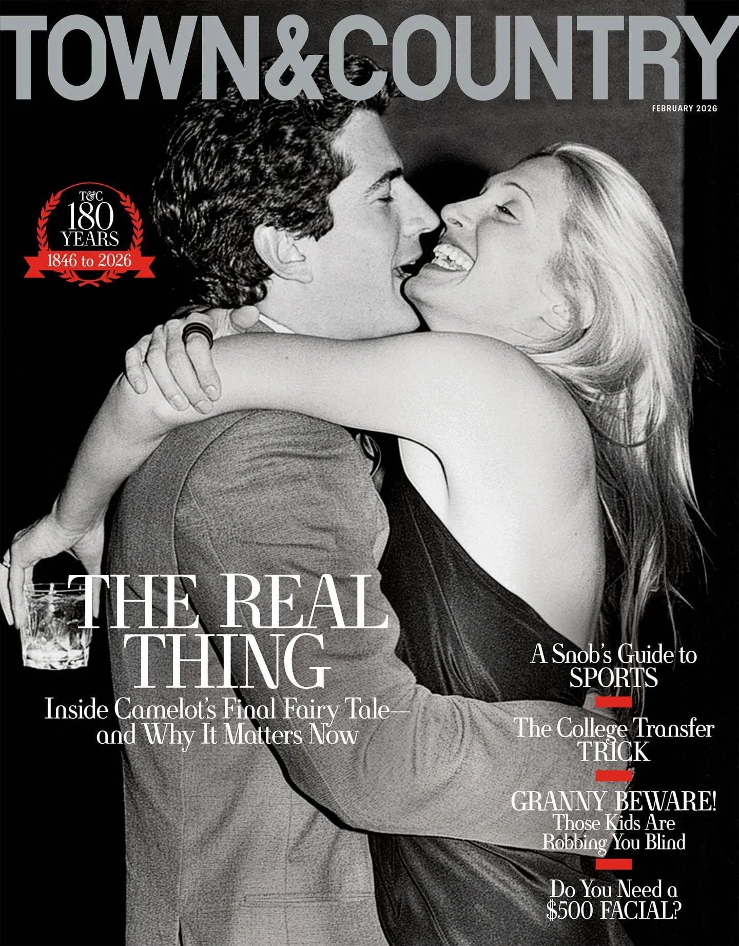 So excited to share T&amp;C&rsquo;s February cover and am proud to have played even a small part in this package coming together. 

Head over to @townandcountrymag to read the full portrait of John and Carolyn. 

Cover story by @elizabeth.beller 
Pho