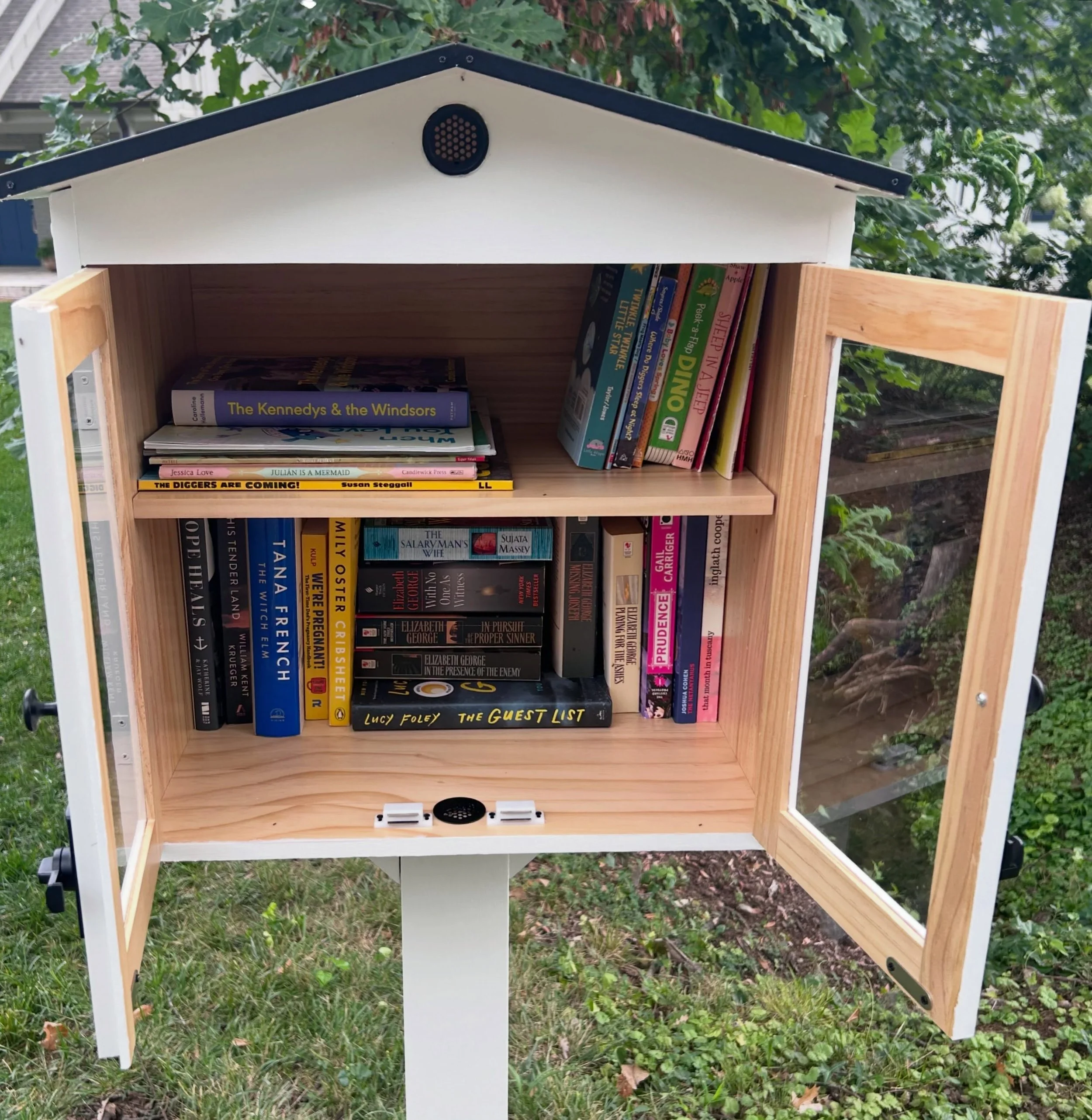 The best part about being an author might actually be putting my book in free little libraries ✨
