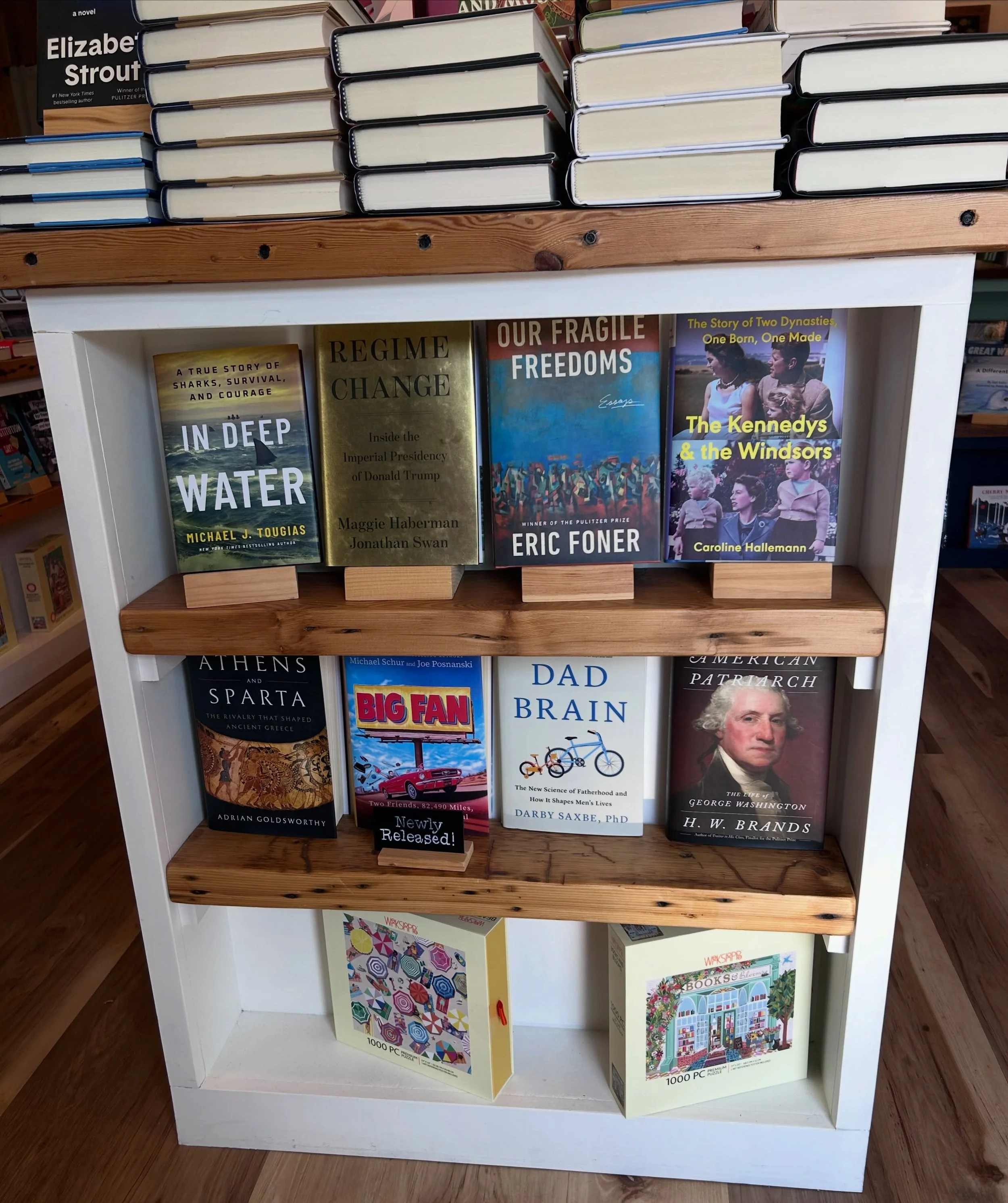 If you&rsquo;re on the Cape, I signed a few copies of The Kennedys and the Windsors over at @belowthebrinebookshop!