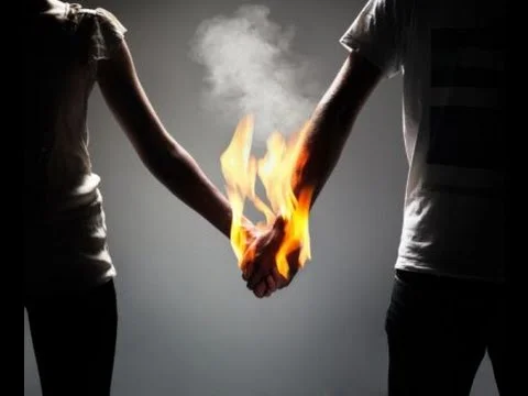 Ouch! Toxic relationships burn. 