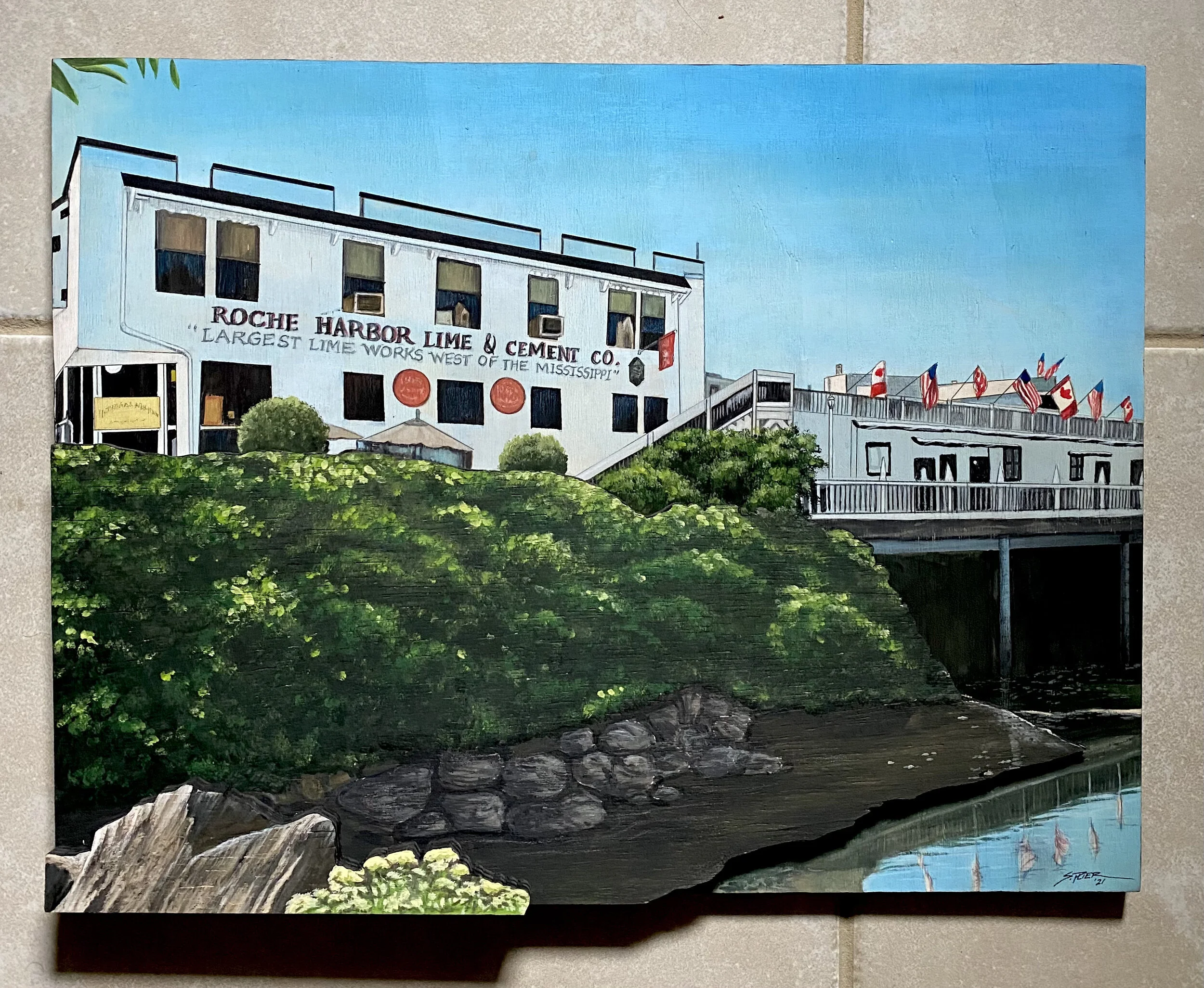 The Old Roche Harbor Lime & Cement Building