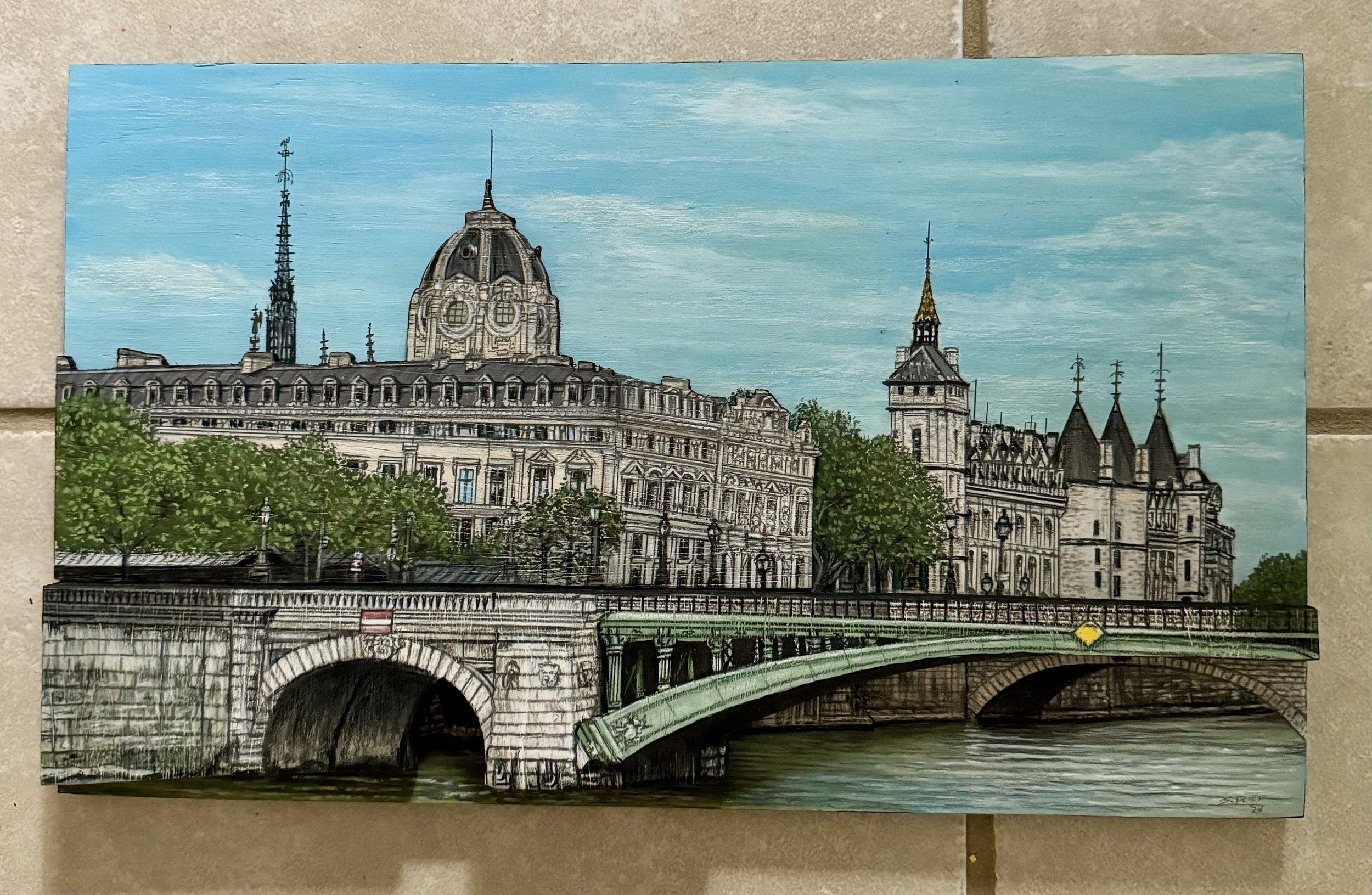 Palais de Justice on the Seine