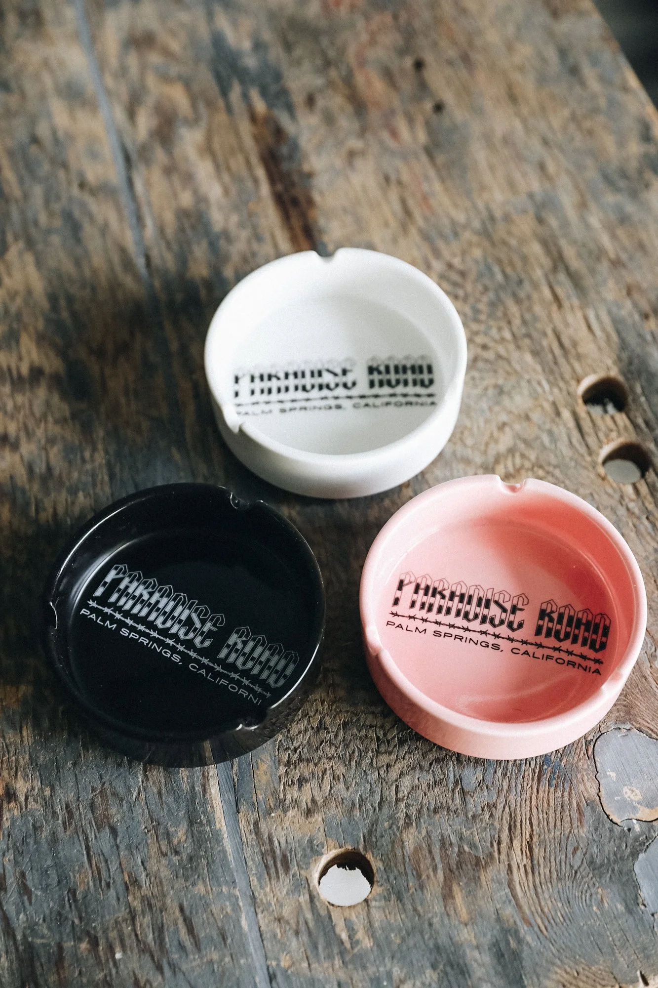 Ceramic Barbwire Ashtray