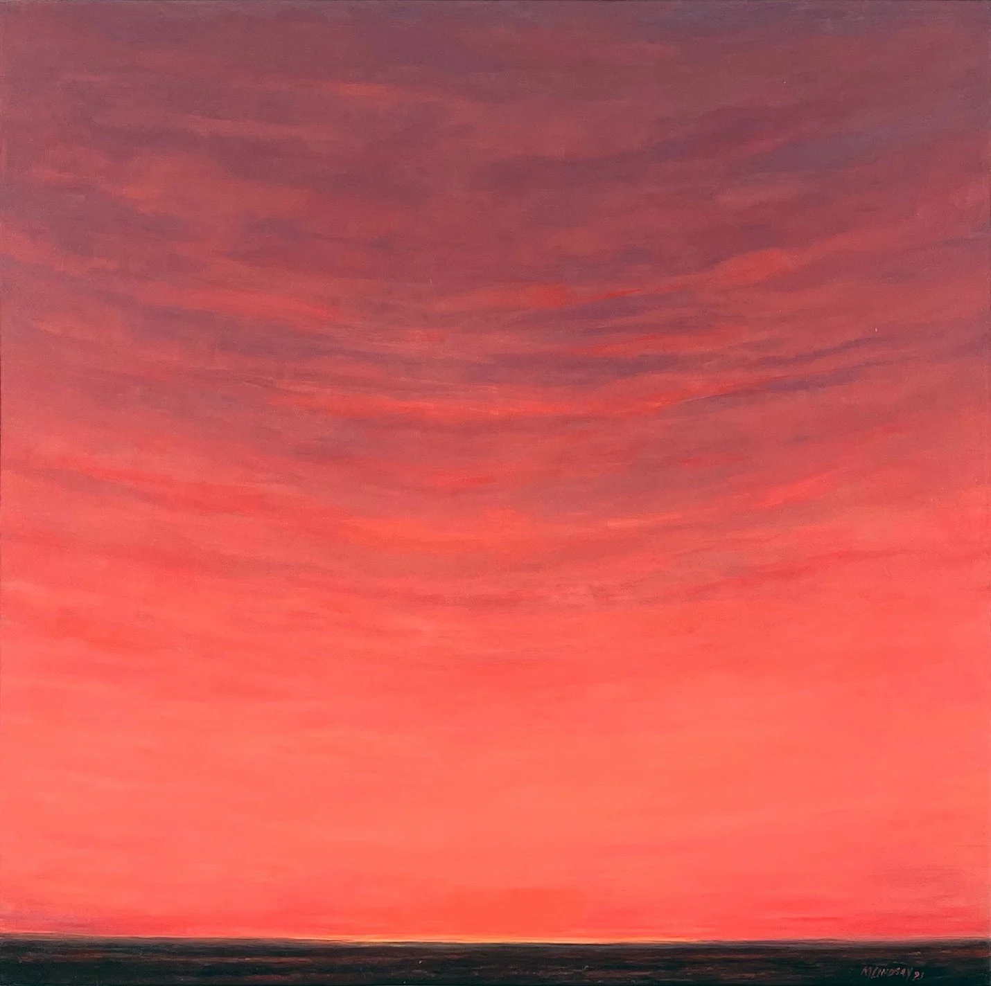 Summer Heat
Oil on Panel
18" x 18"
600$