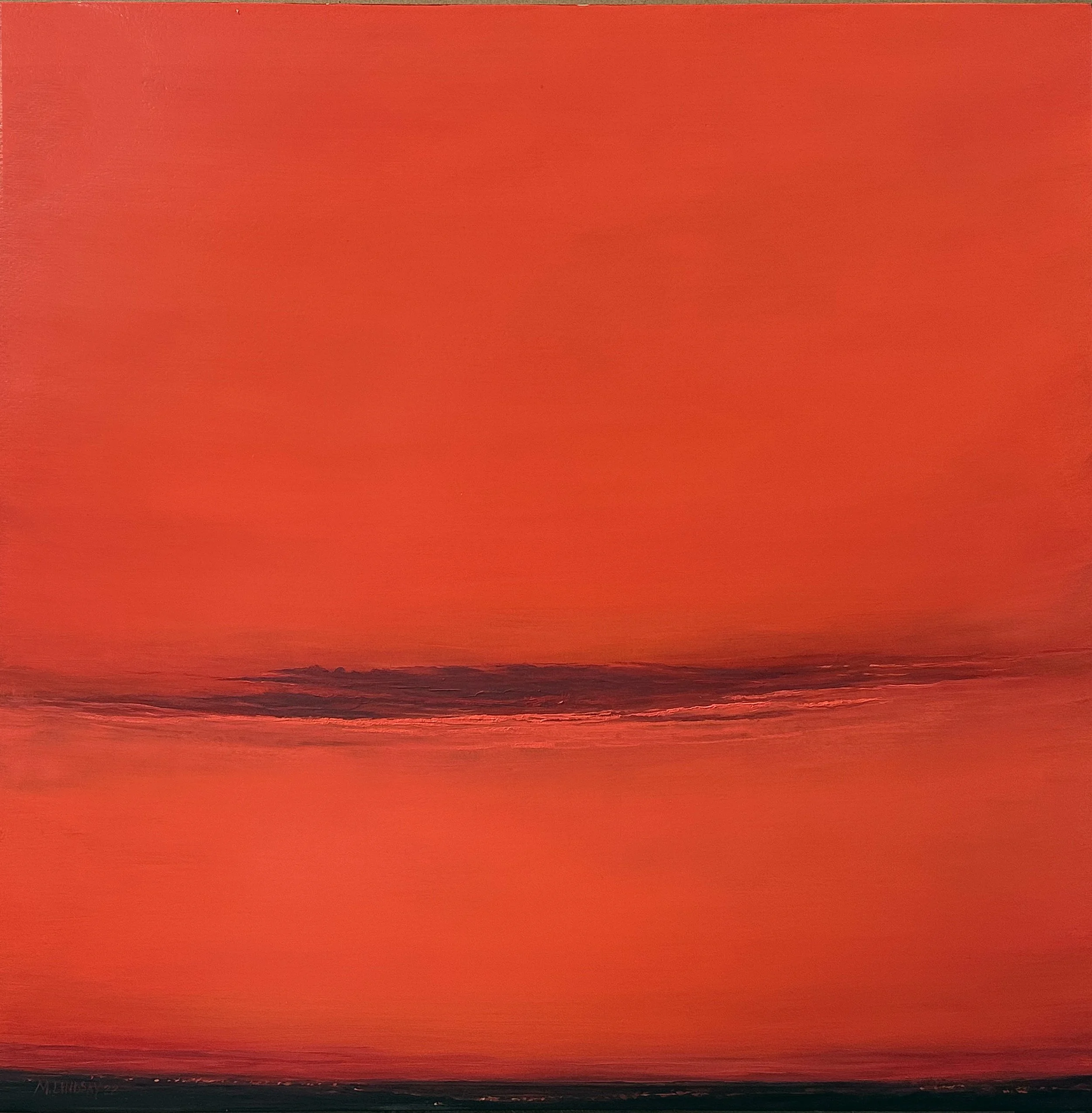 Evening Series, Spurs Ranch Road
Beautiful Pain
18”x 18”
Oil on Panel
1800