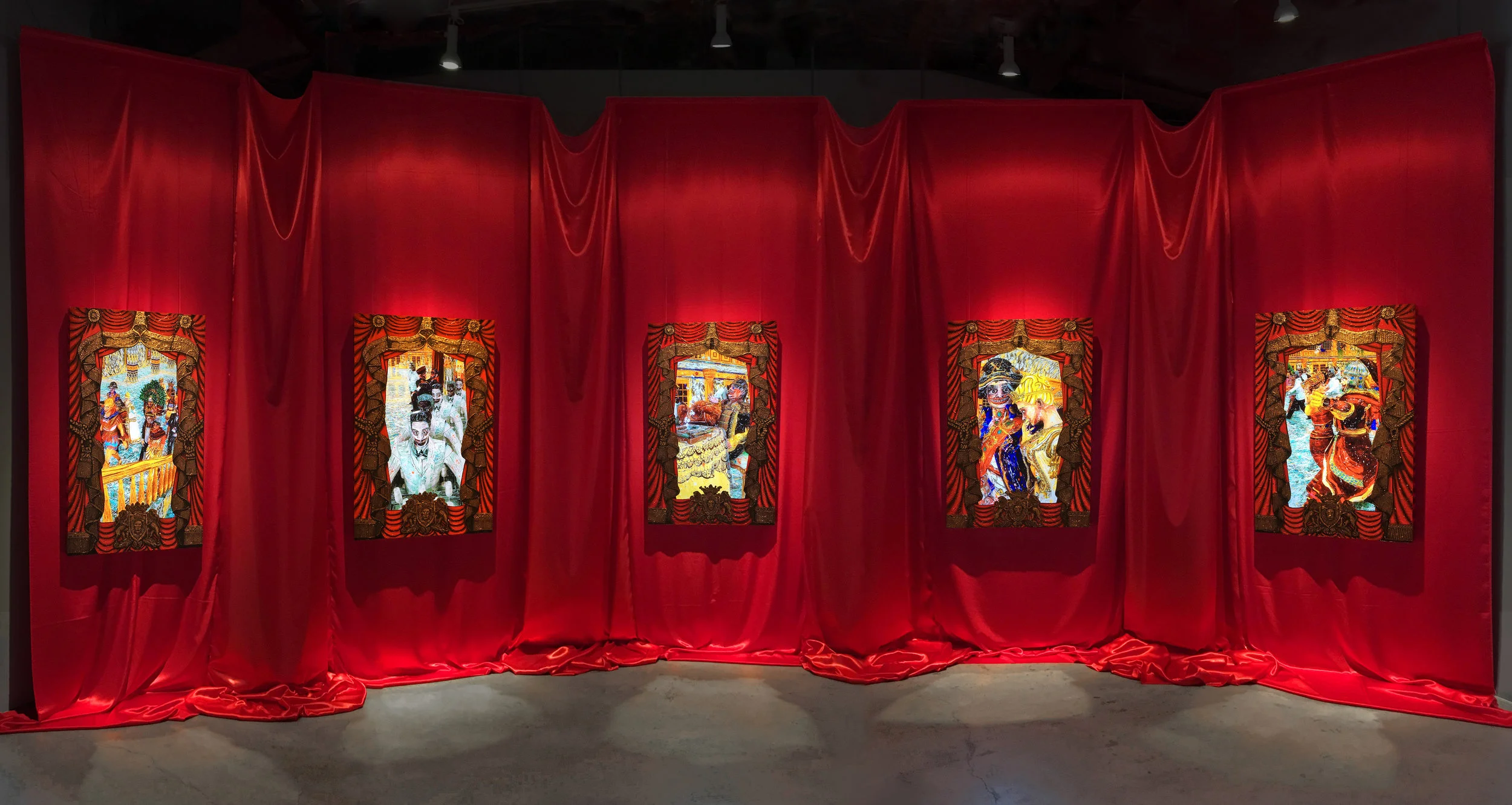 The Brotherhood, Installation view. Luis De Jesus gallery 2016. Federico Solmi