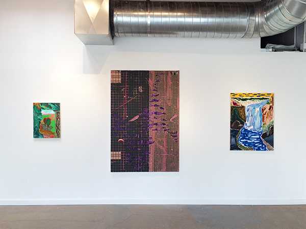 Britton Tolliver and Shara Hughes in NO BAD DAYS, image courtesy Left Field Gallery and Elliott Johnson Photography