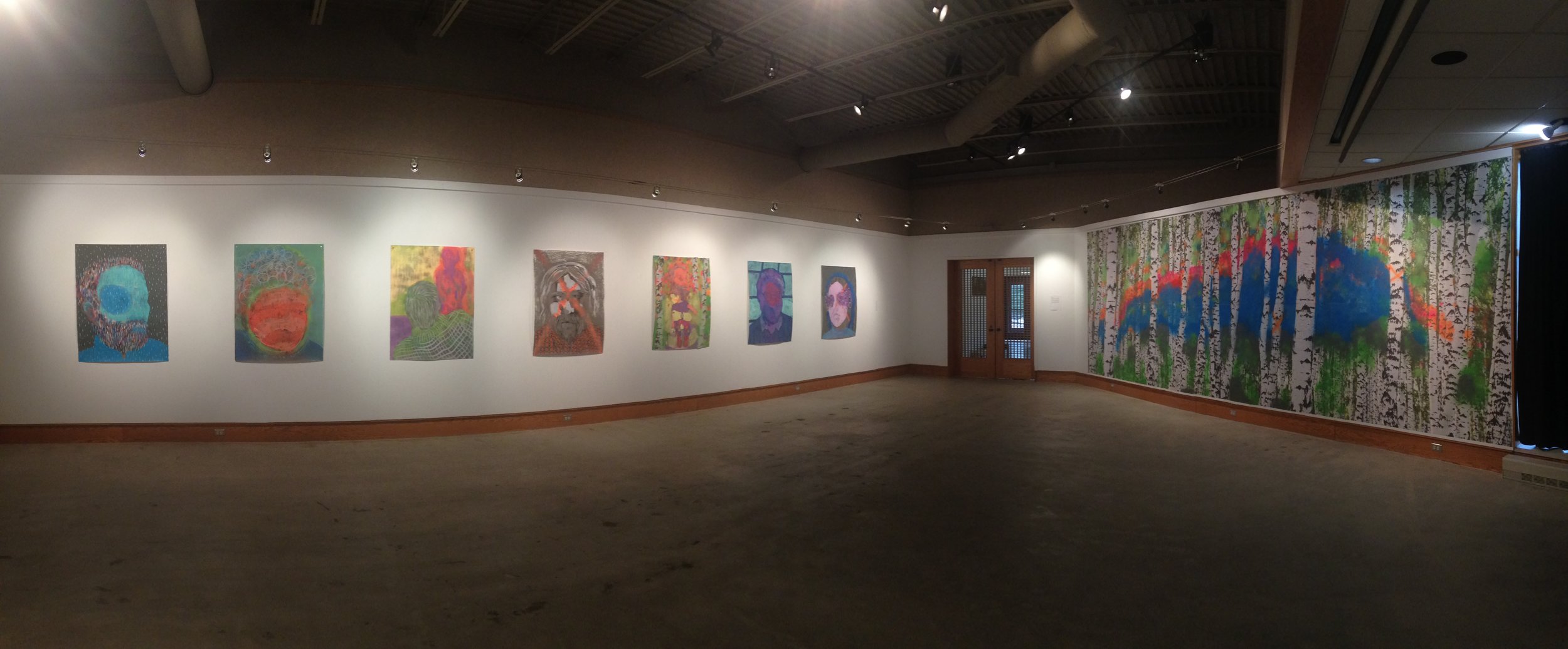 Jackie Hoving, Installation Views: Presence, Caestecker Gallery, Ripon College, WI