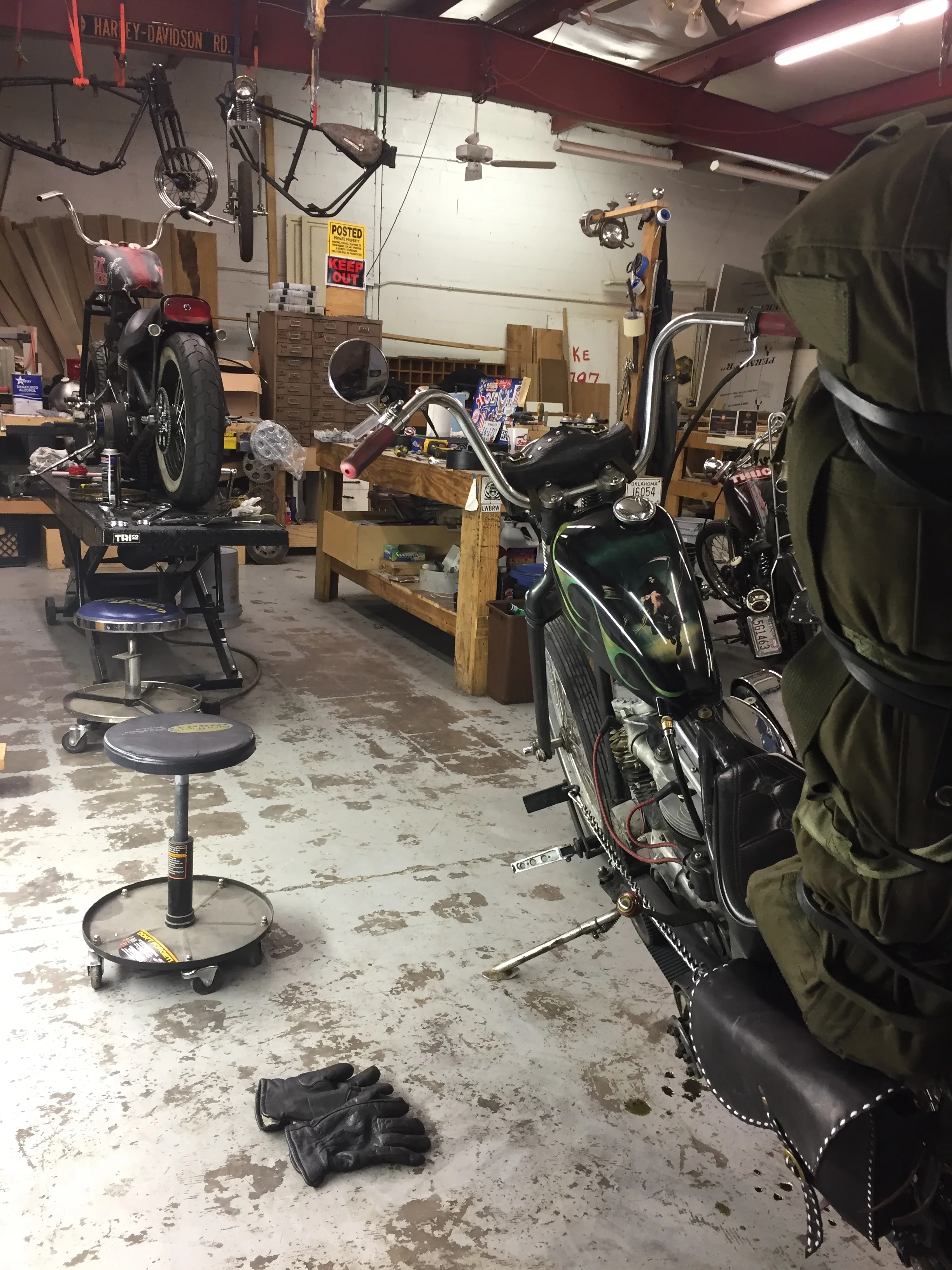 KickStarMike's shop in Ok city.