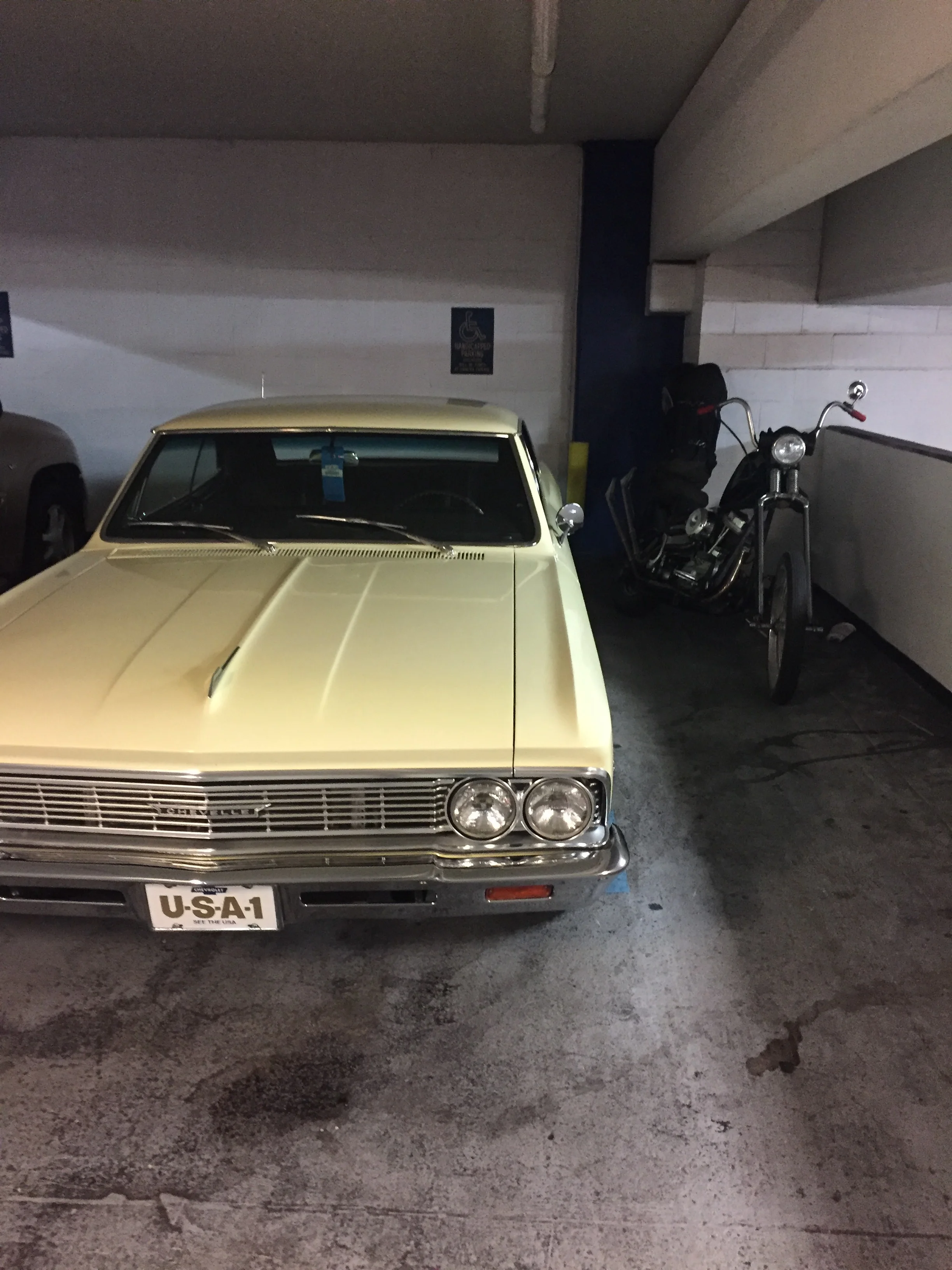 Parking garage in Biloxi.