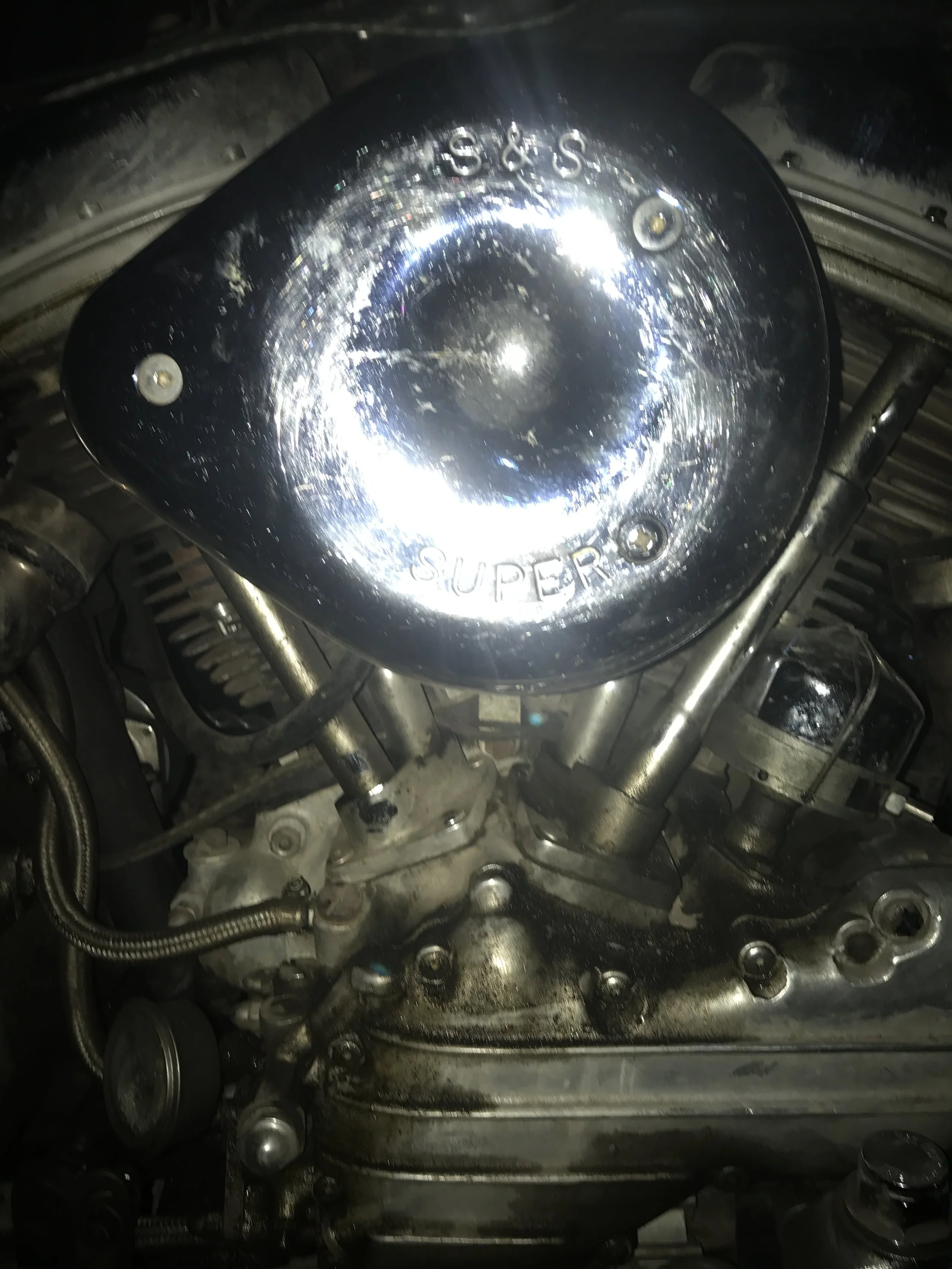 Just a shot I snapped when I got back home.