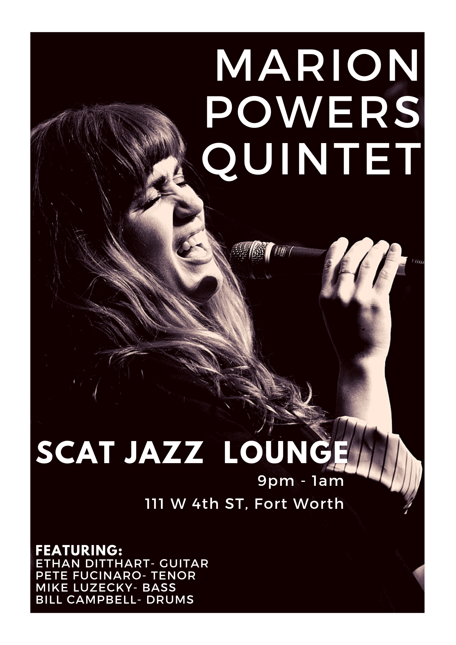 Marion Powers Quintet @ Scat Jazz Lounge