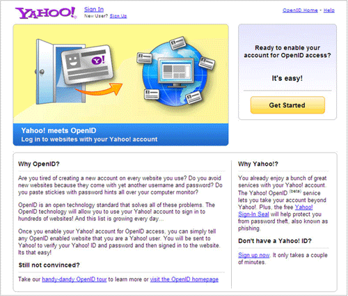 Yahoo! OpenID