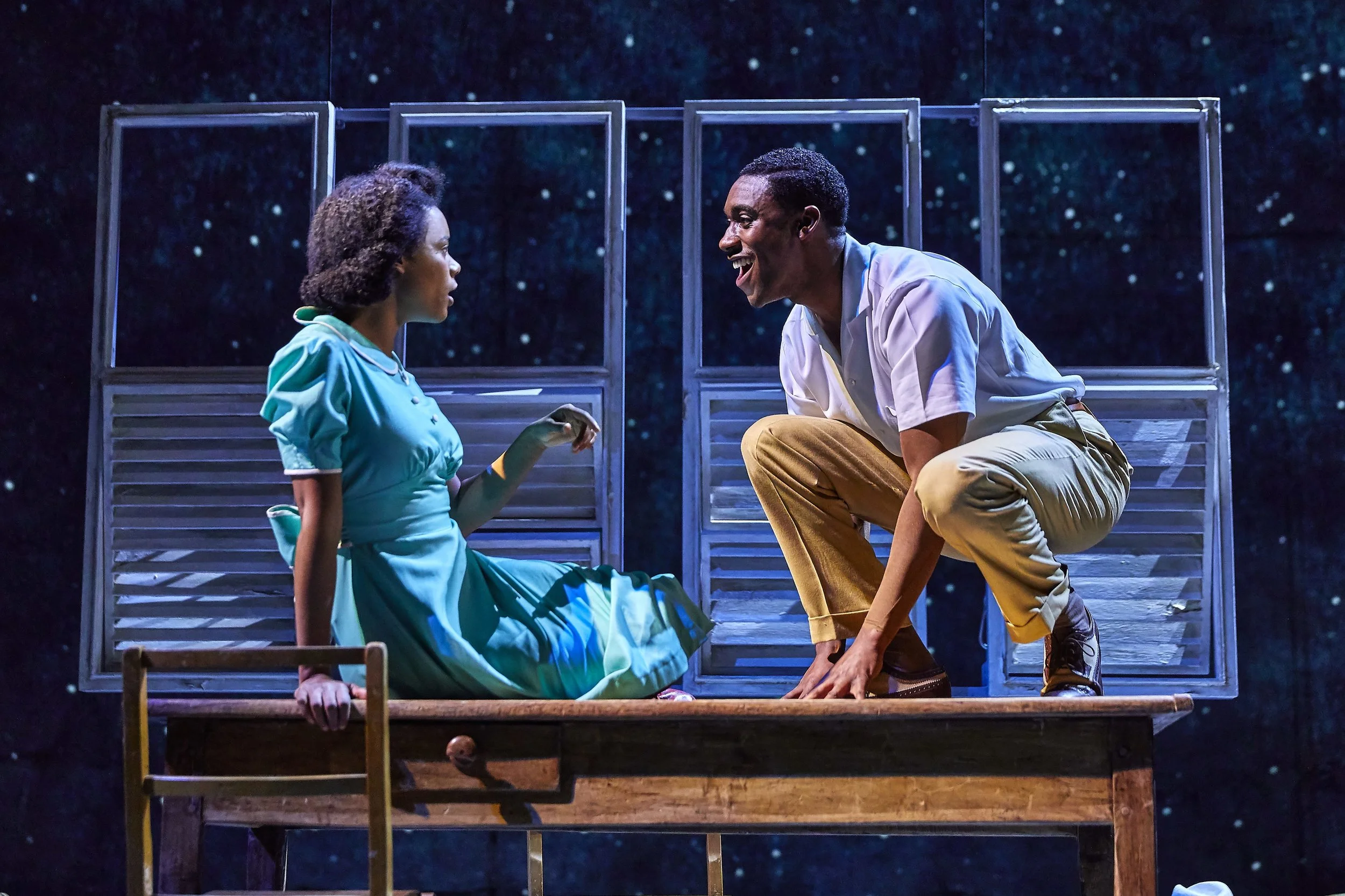 NTL 2019 Small Island - 1. Leah Harvey and CJ Beckford. Photo by Brinkhoff Moegenburg.jpg