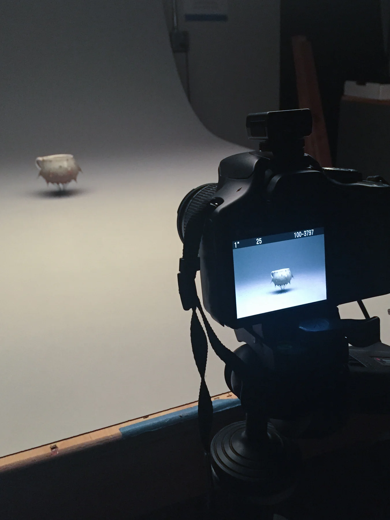 The photobooth set up at University of Nebraska-Lincoln. I am using a Canon Rebel XSi. Photo and work by Taylor Sijan. 2019.
