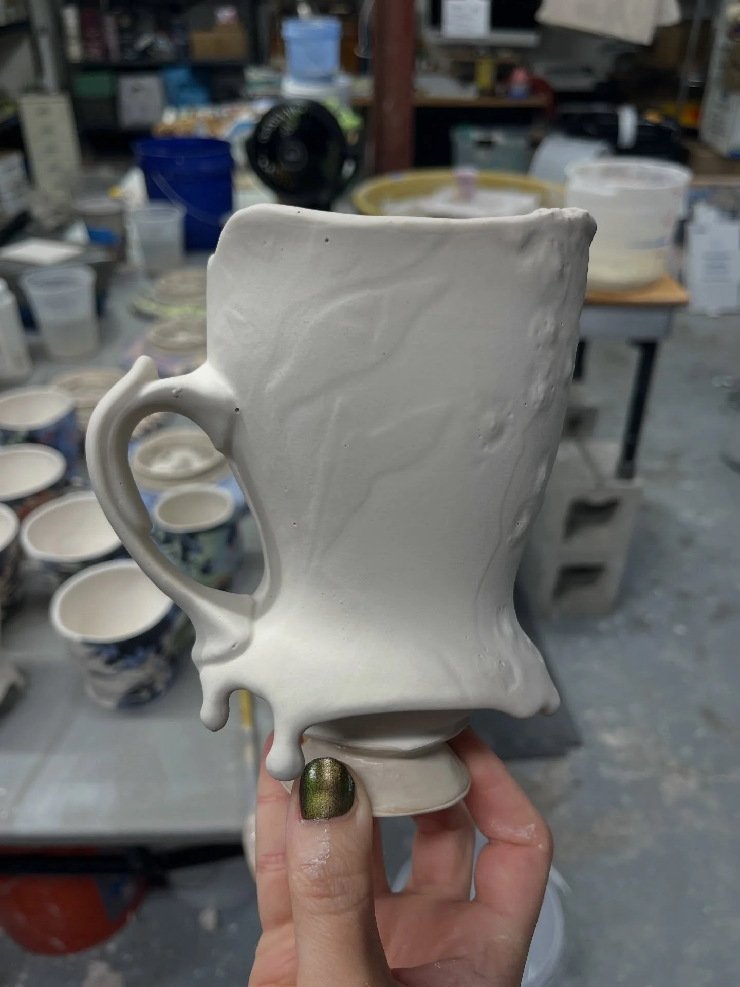 All glazed up and waiting to unload my last firing for @princetonpotteryfestival which opens later next week on Saturday and Sunday, May 2nd and 3rd at the Princeton Day School in NJ. Lots of pots from a select group of makers. Please stop by and say