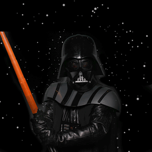 Hyperspace GIF Overlay
