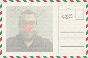 Festive Postcard Overlays
