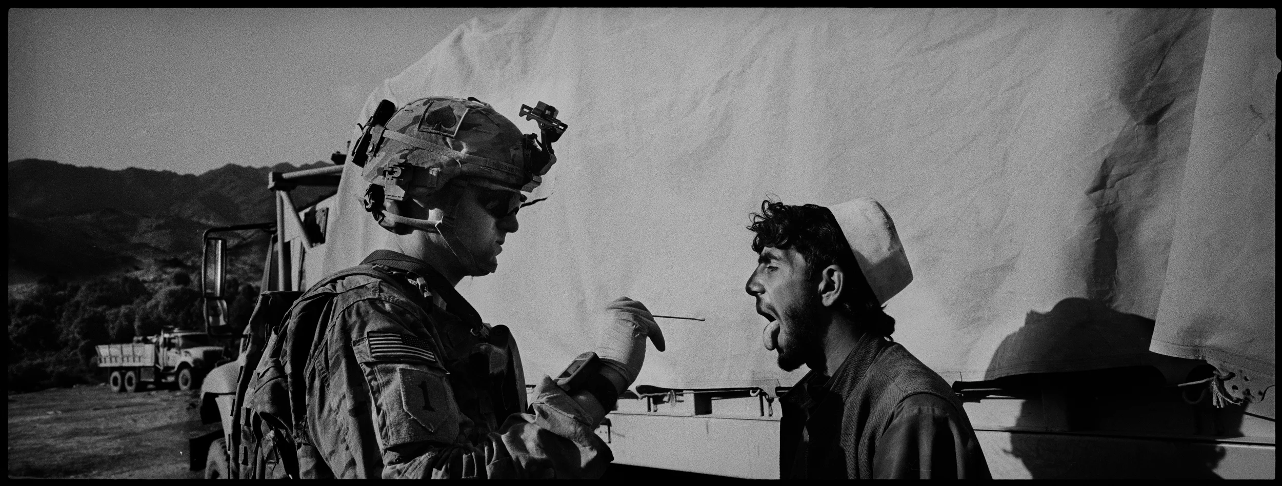  Biometric screening, Musa Khel district, Khost. 